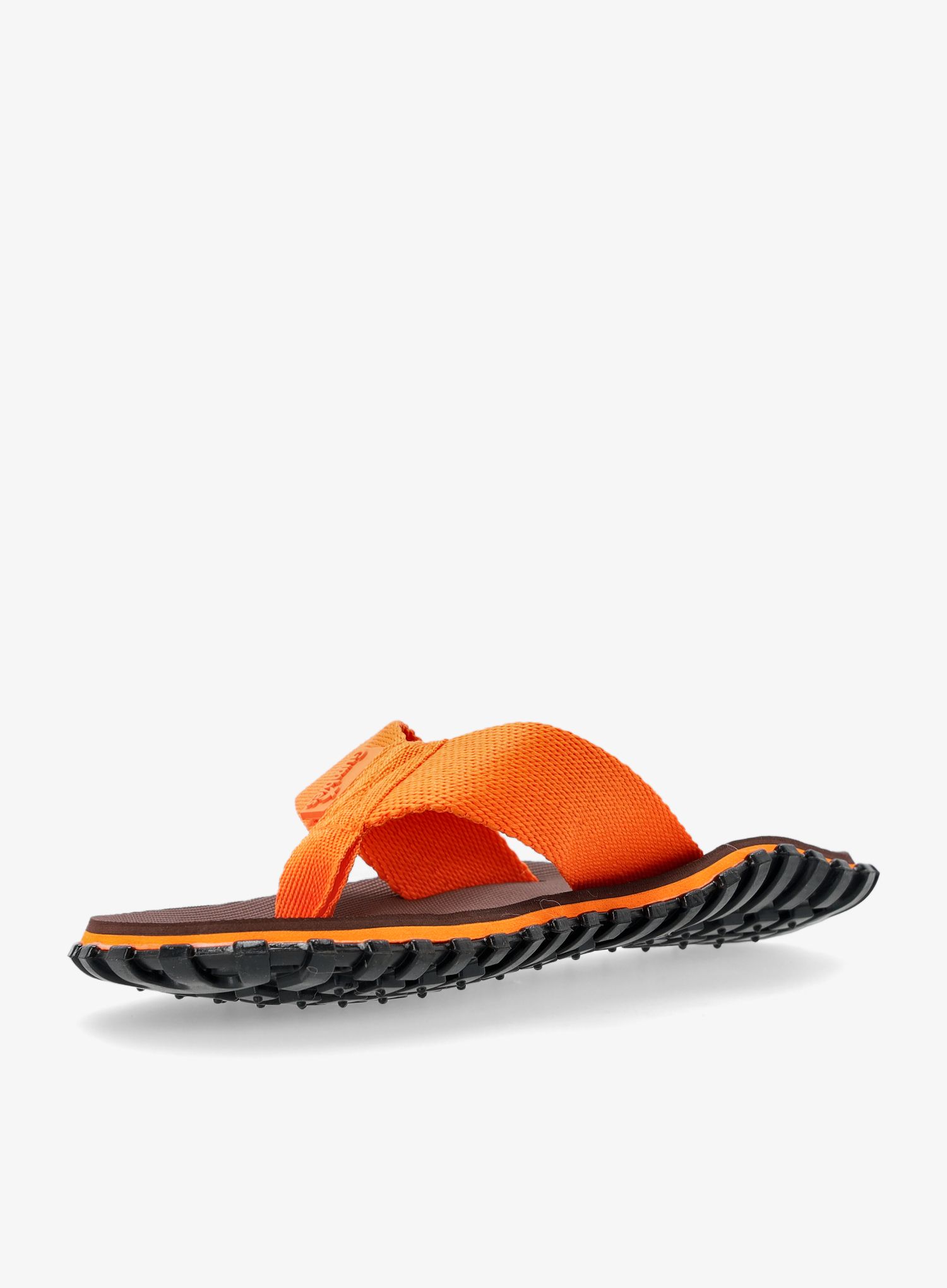 Japonke Gumbies Duckbill Flip-Flops - brown/orange