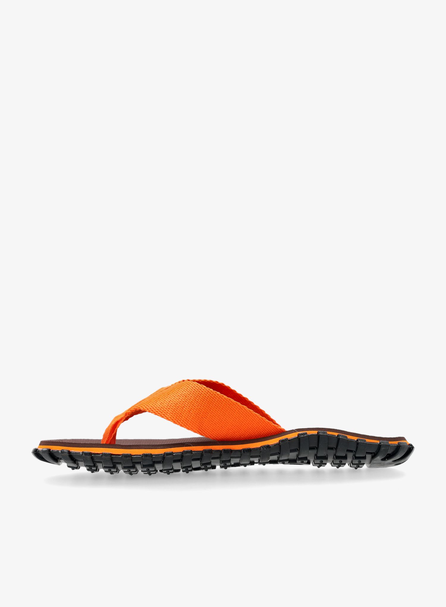 Japonke Gumbies Duckbill Flip-Flops - brown/orange