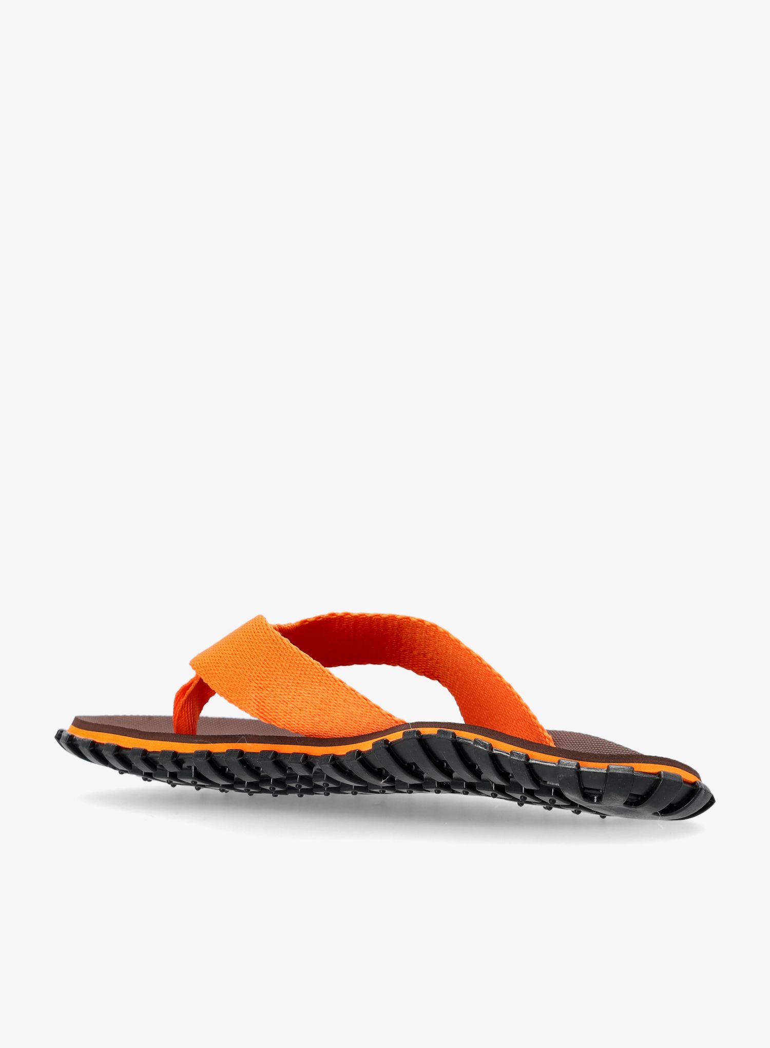Japonke Gumbies Duckbill Flip-Flops - brown/orange