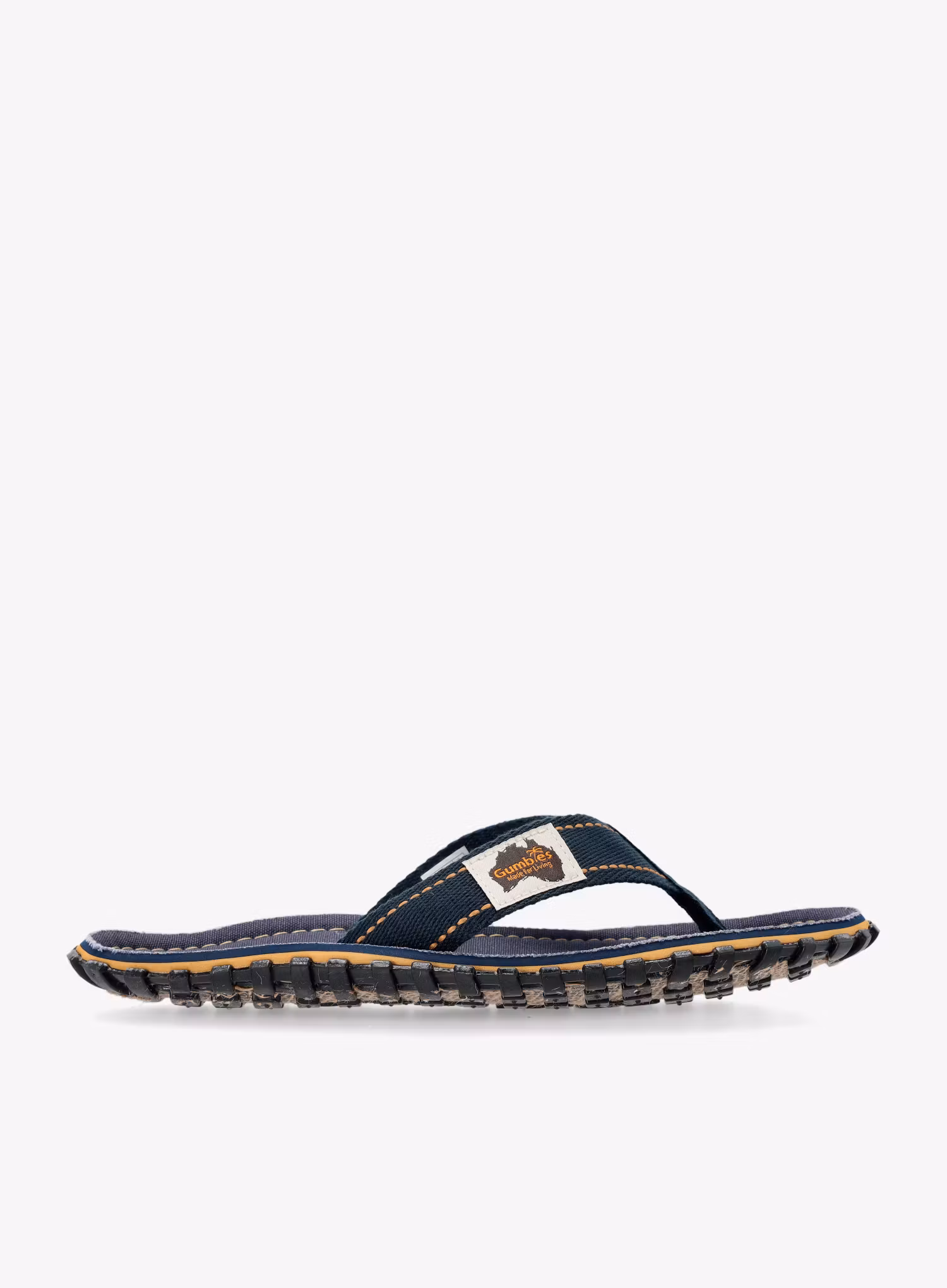 Japonke Gumbies Islander Canvas Flip-Flops - classic navy