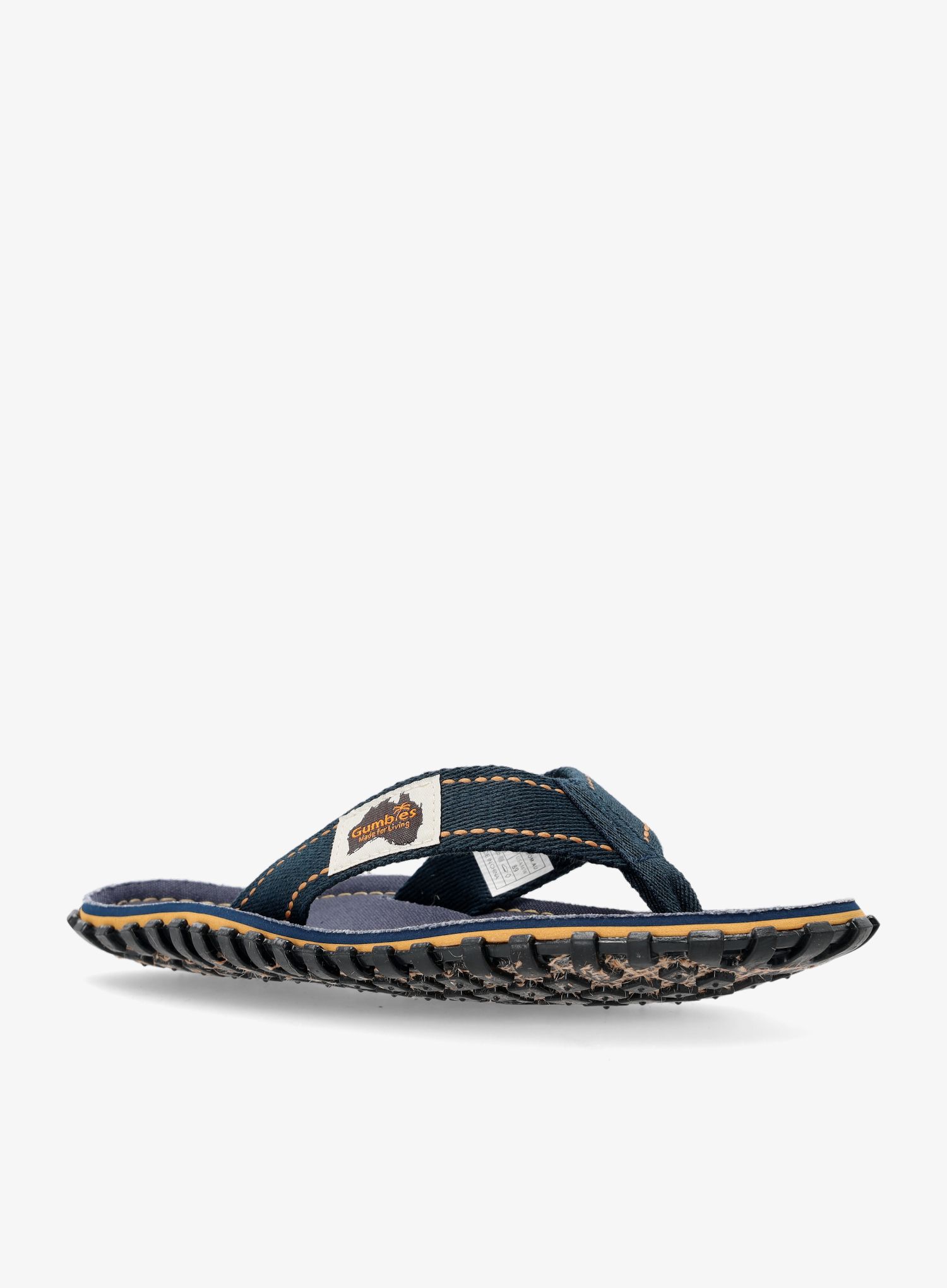 Japonke Gumbies Islander Canvas Flip-Flops - classic navy