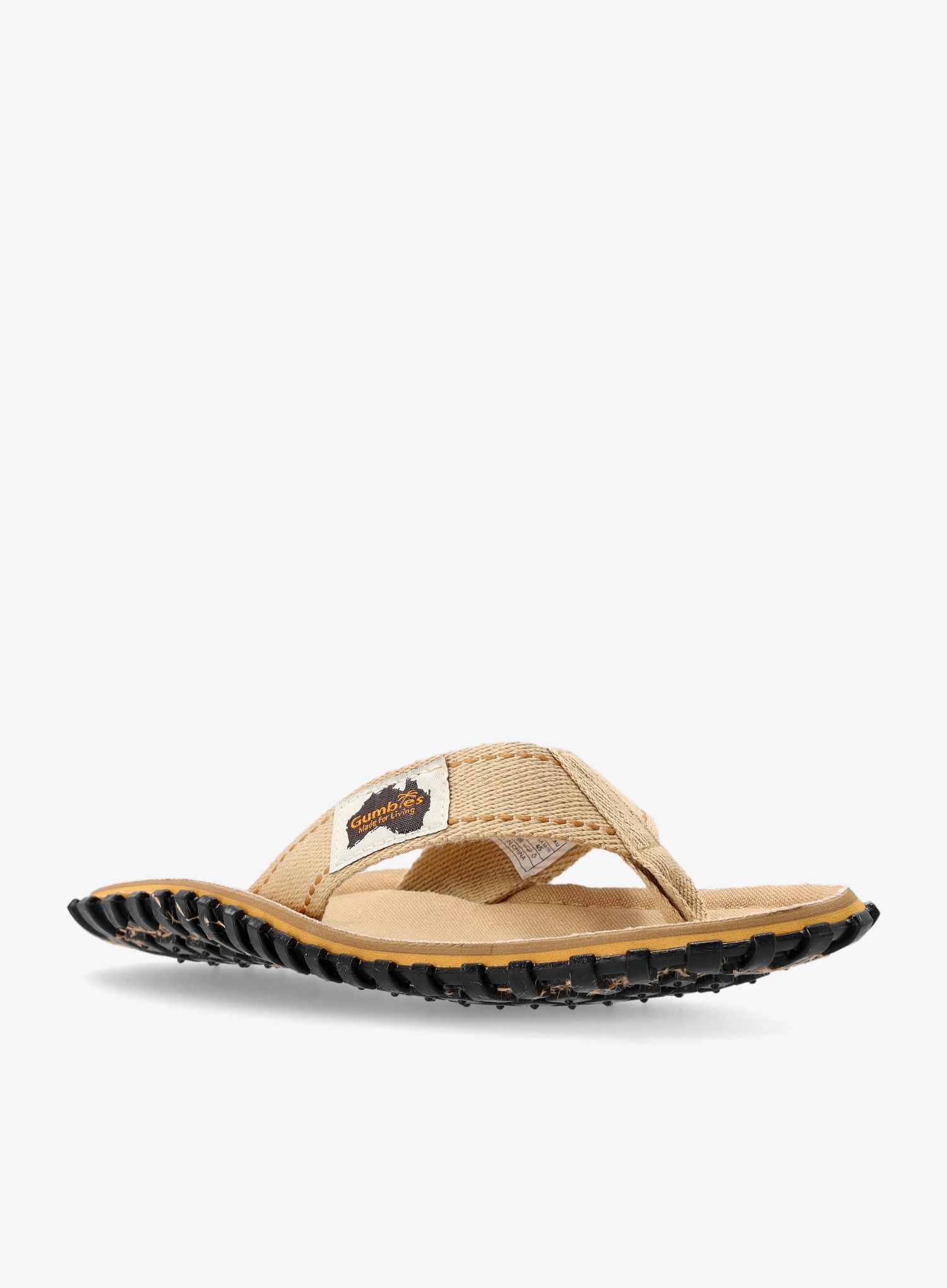 Japonke Gumbies Islander Canvas Flip-Flops - classic sand