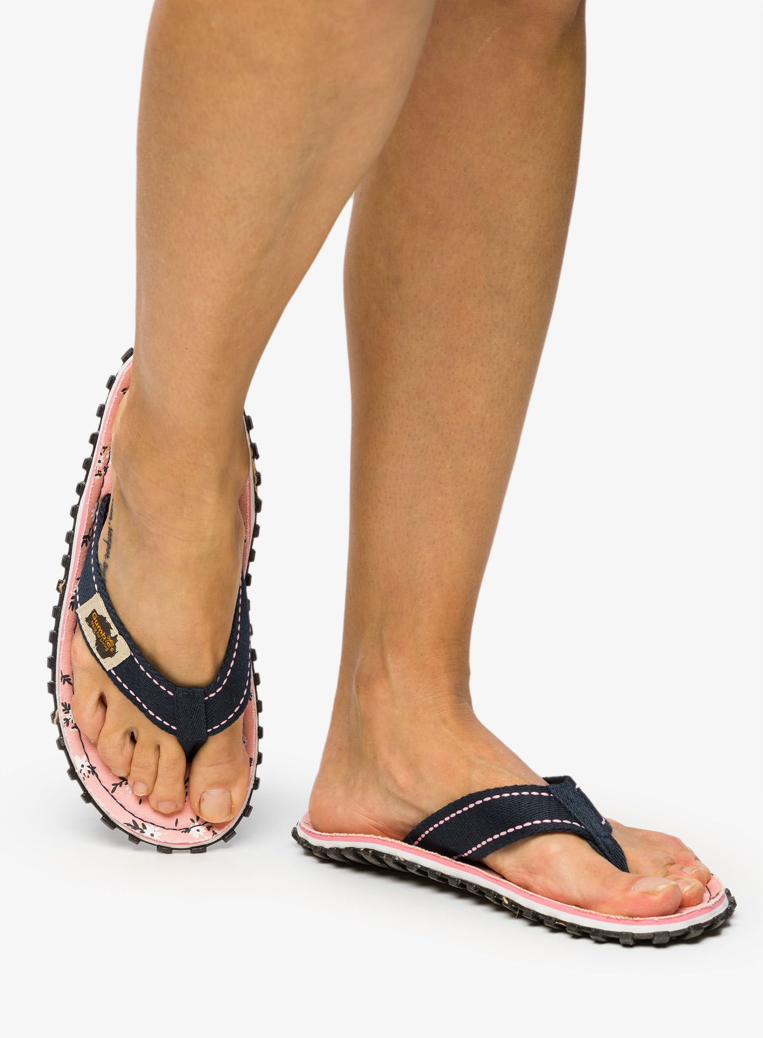Ženske japonke Gumbies Islander Canvas Flip-Flops - ditsy