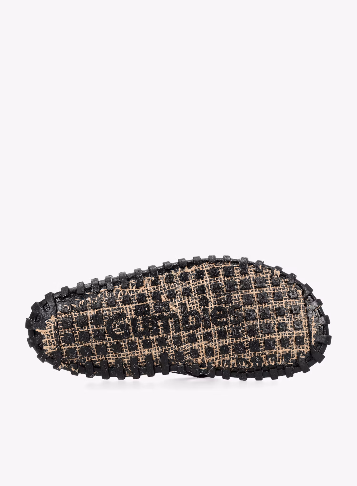 Japonke Gumbies Islander Canvas Flip-Flops - midnight black