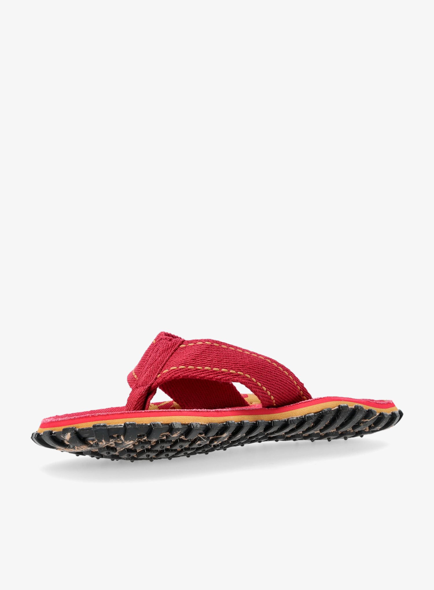 Japonke Gumbies Islander Canvas Flip-Flops - red mutli g