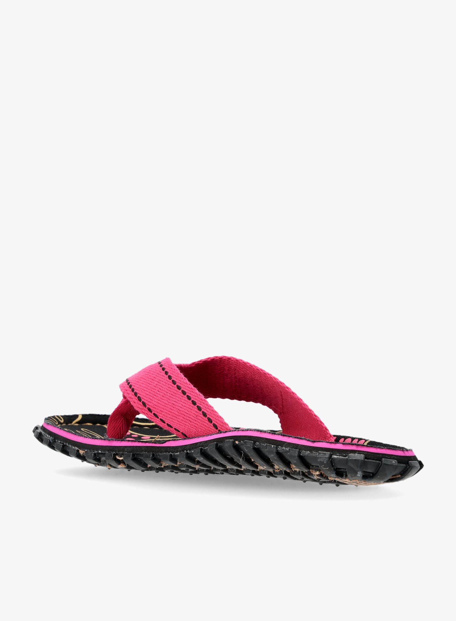 Ženske japonke Gumbies Islander Canvas Flip-Flops - tropical black