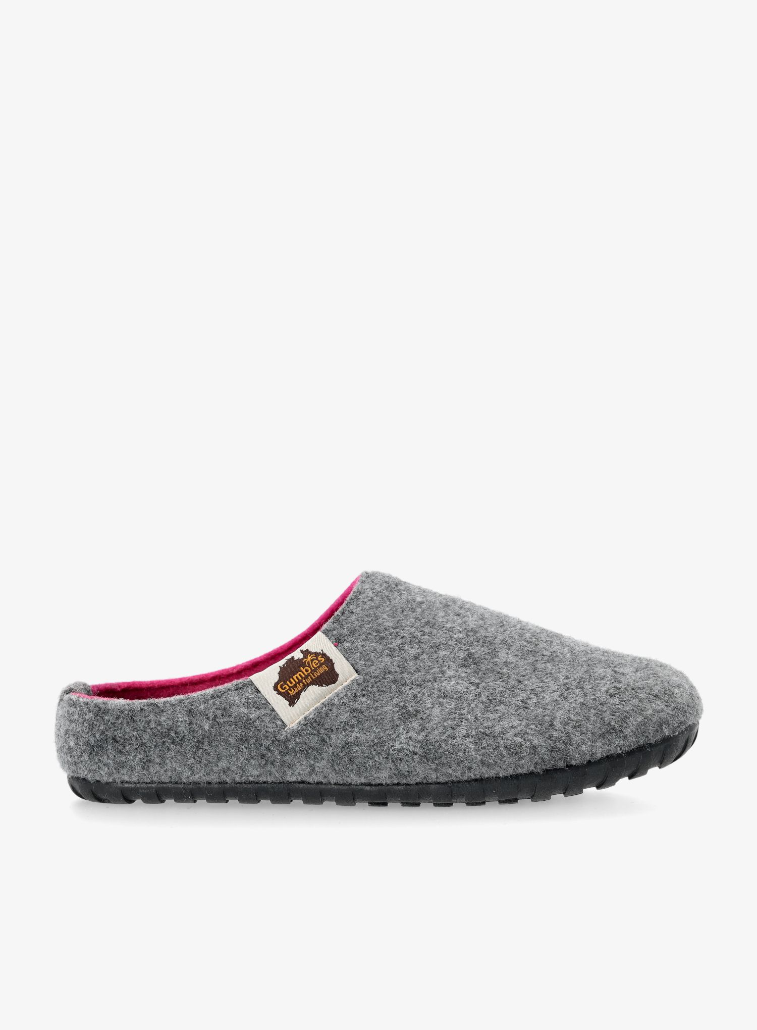 Ženski natikači Gumbies Outback - gray/pink