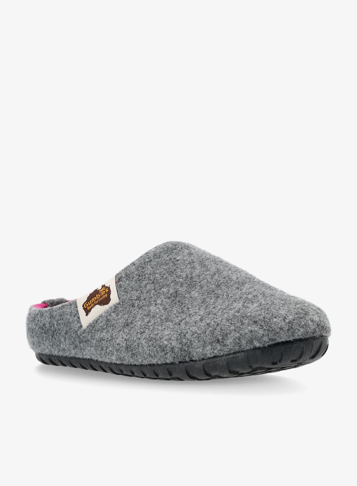 Ženski natikači Gumbies Outback - gray/pink