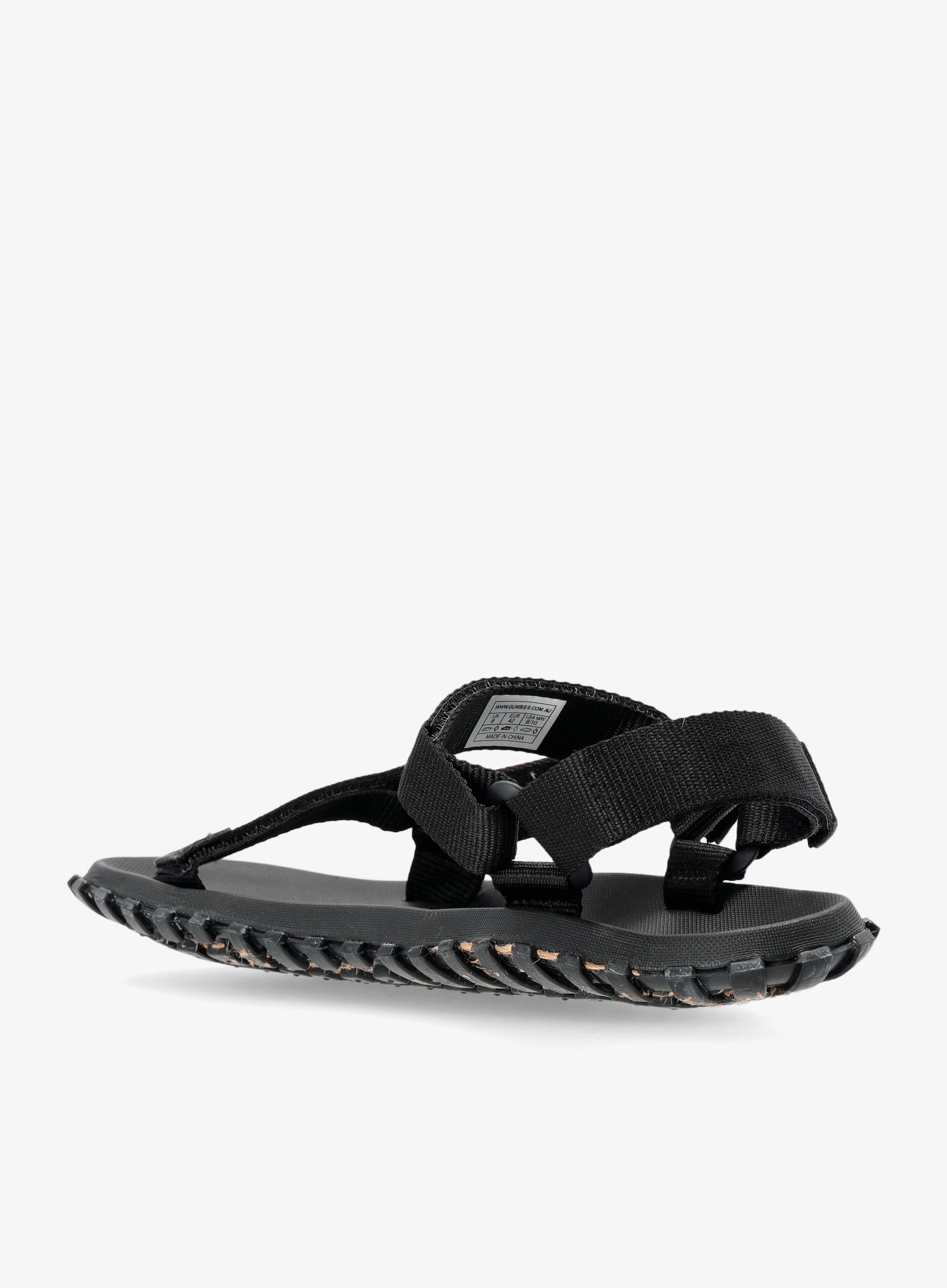 Pohodniški sandali Gumbies Scrambler Sandals - blck/blck