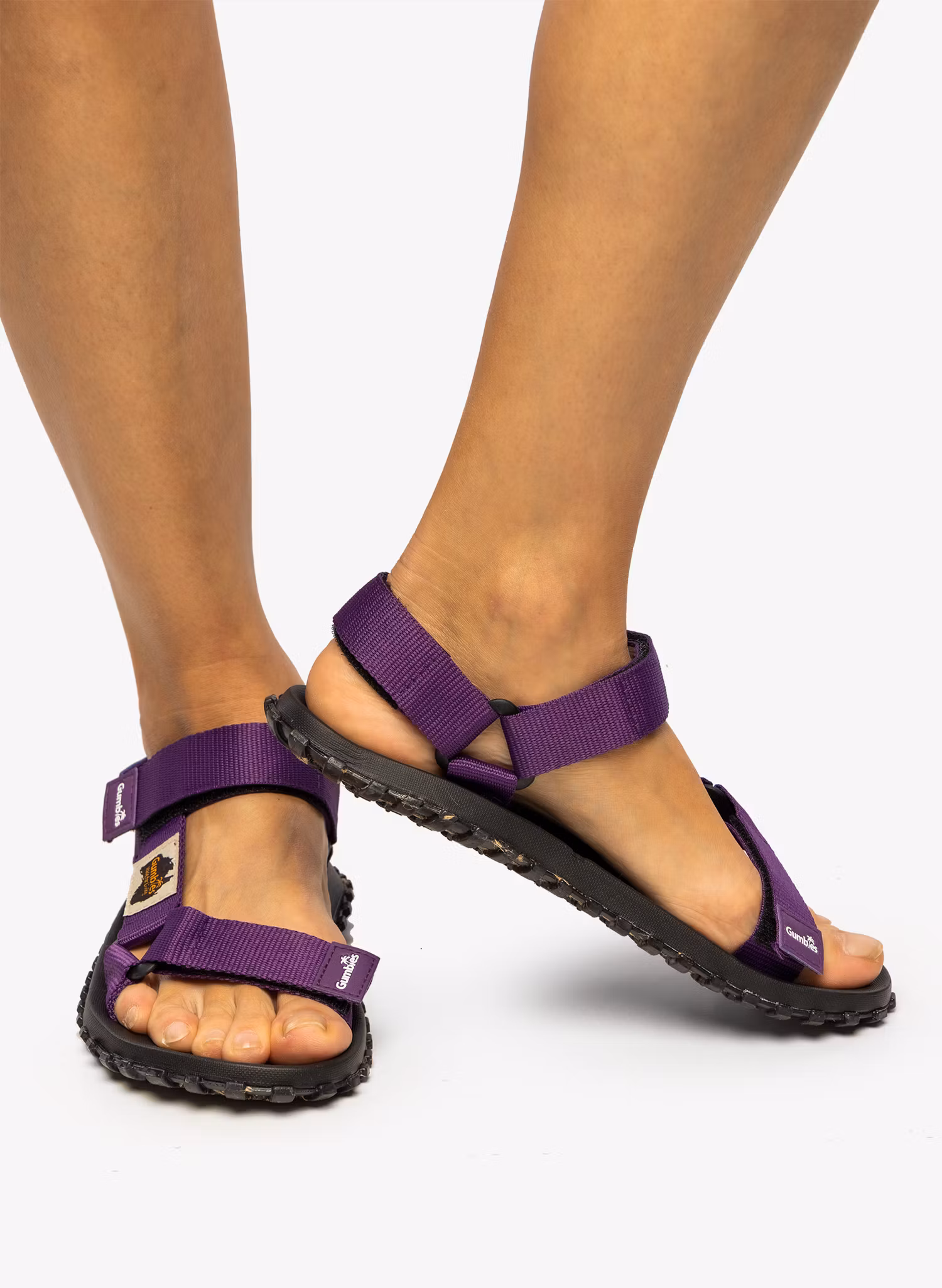 Ženski sandali Gumbies Scrambler Sandals - purple/purple