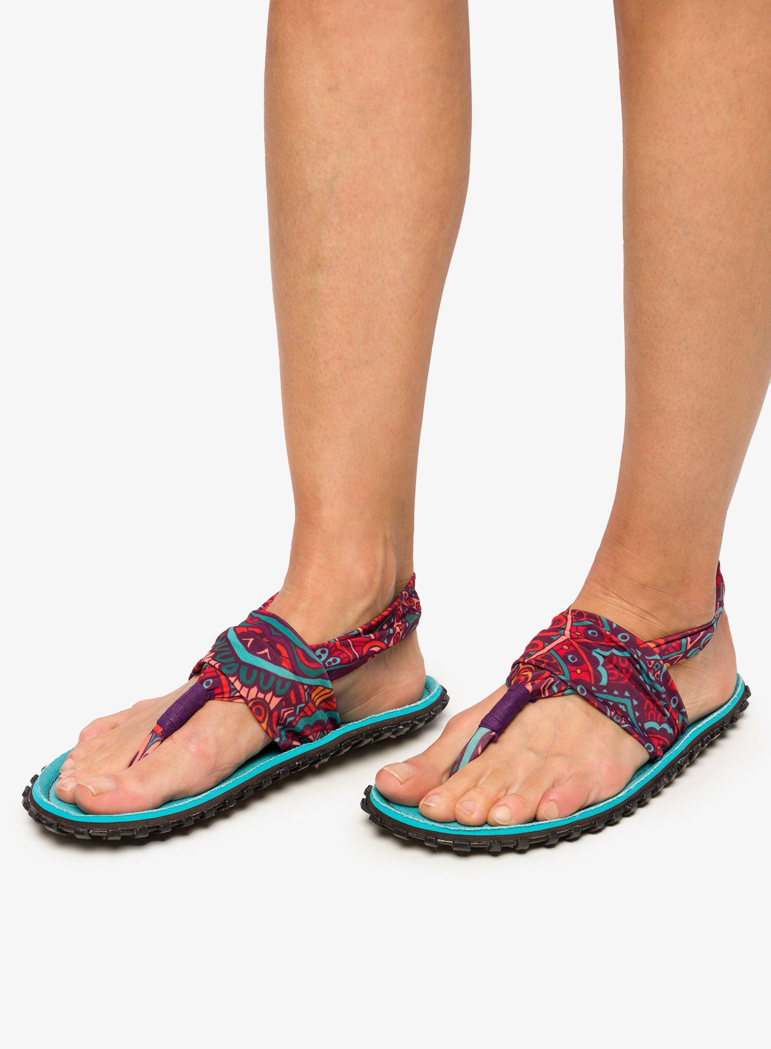 Ženski sandali Gumbies Slingback Sandals - turquoise vintage