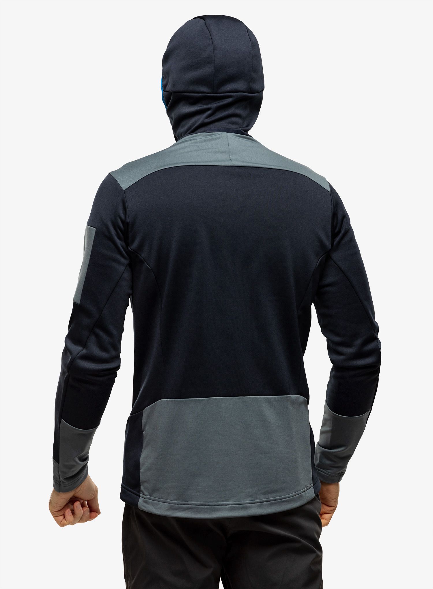 Jopica s kapuco Haglofs Astral Hood - tarn blue/steel blue