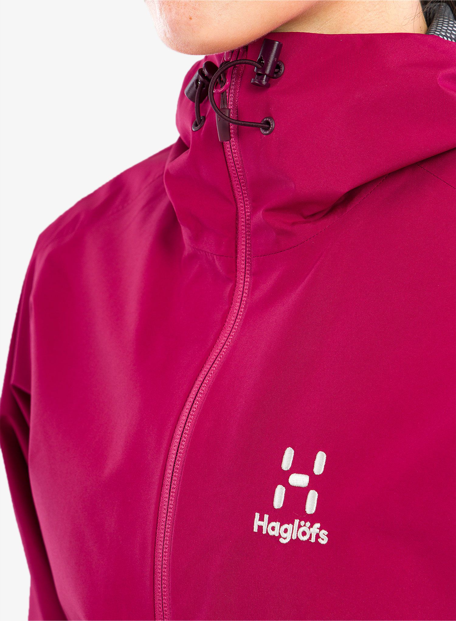 Ženske GORE-TEX jakna Haglofs Betula GTX Jacket - deep pink