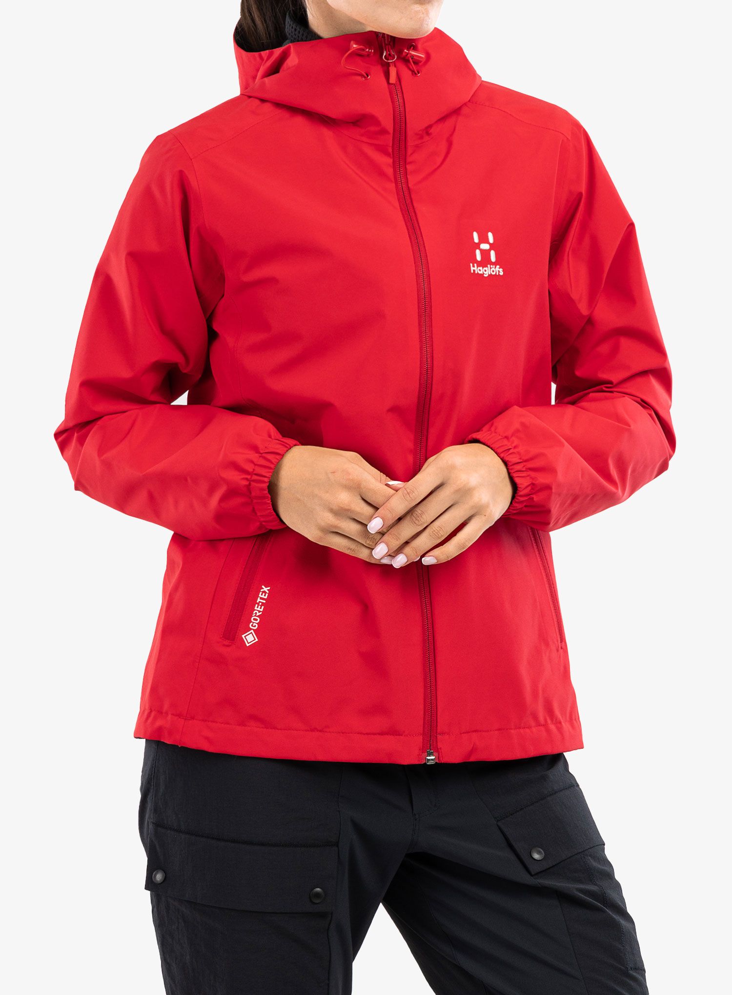 Ženske GORE-TEX jakna Haglofs Betula GTX Jacket - scarlet red