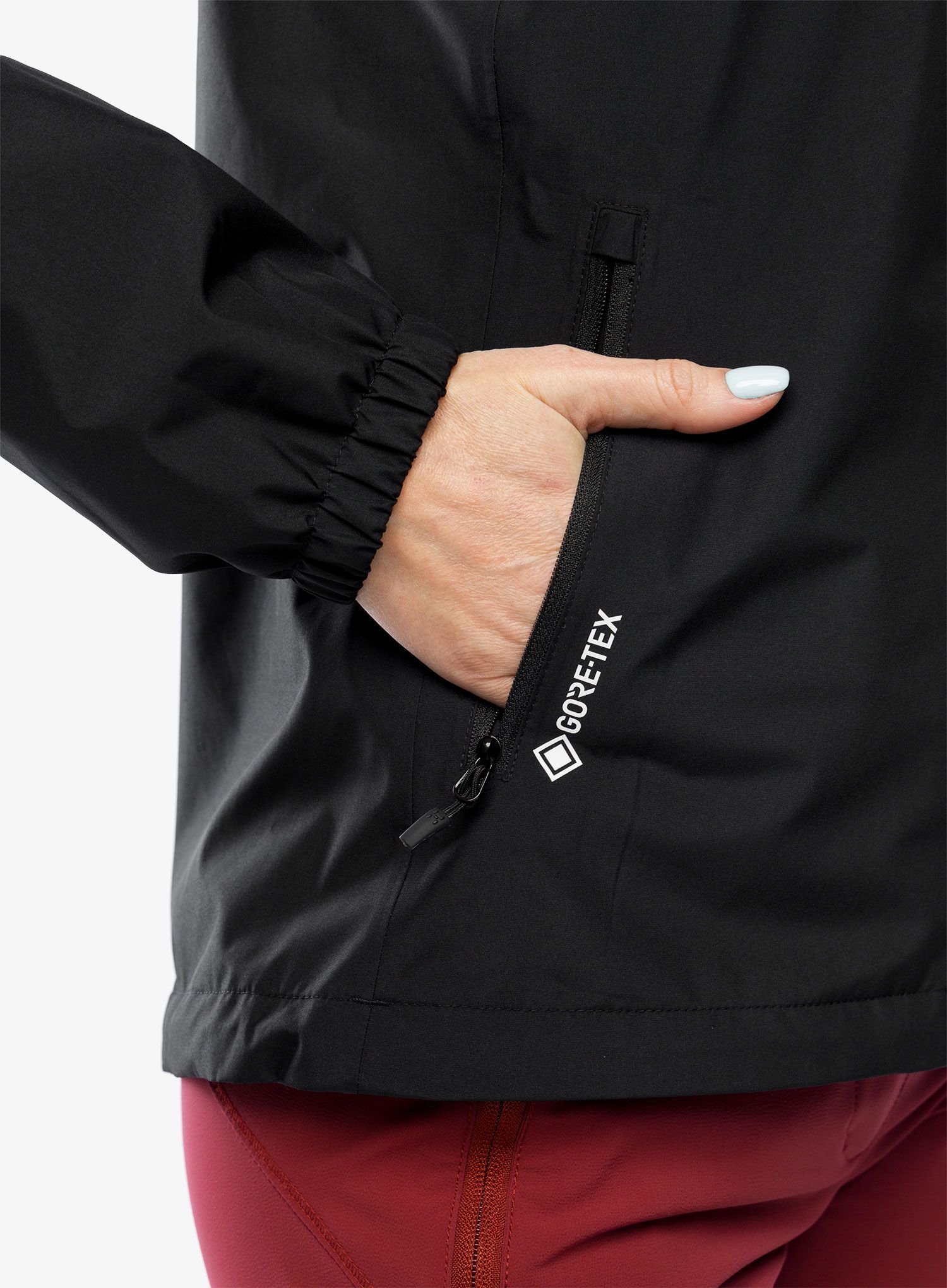 Ženske GORE-TEX jakna Haglofs Betula GTX Jacket - true black