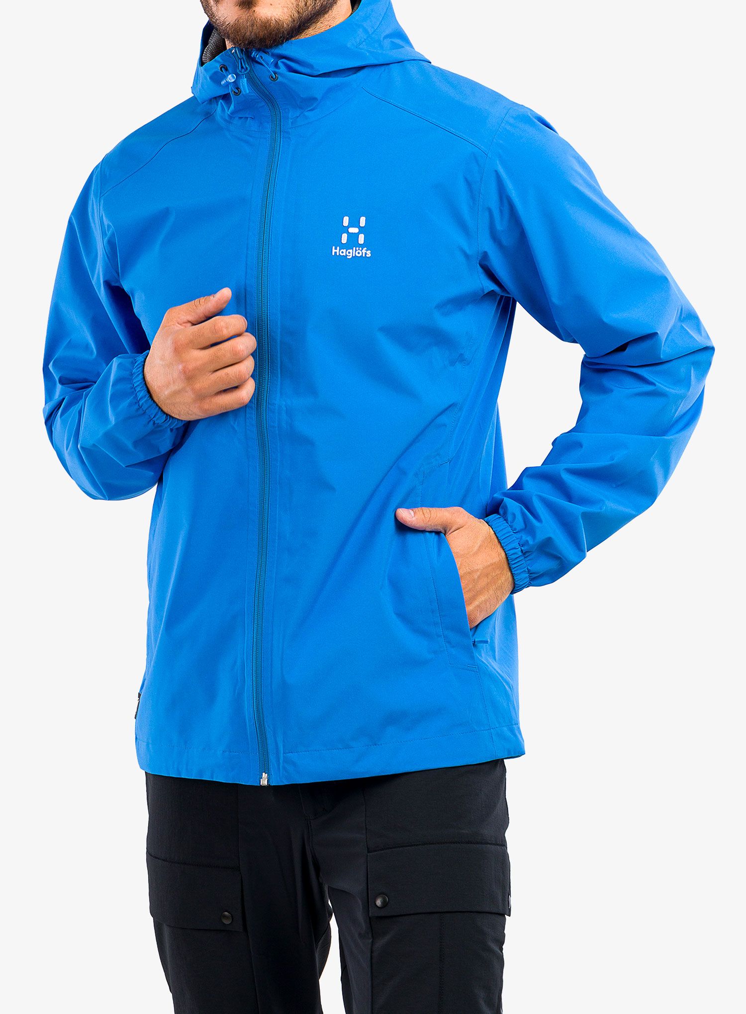 Nepremočljiva jakna Haglofs Buteo Jacket - nordic blue