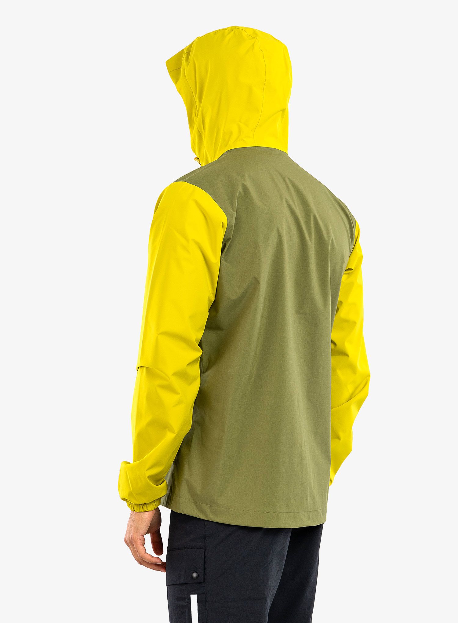 Nepremočljiva jakna Haglofs Buteo Jacket - olive green/aurora