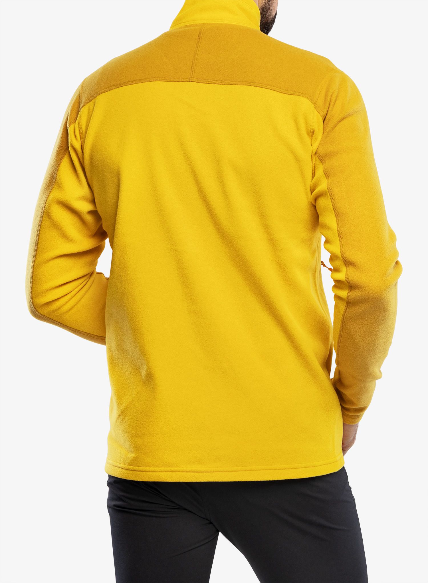 Flis Haglofs Buteo Mid Jacket - autumn leaves/pumpkin yellow