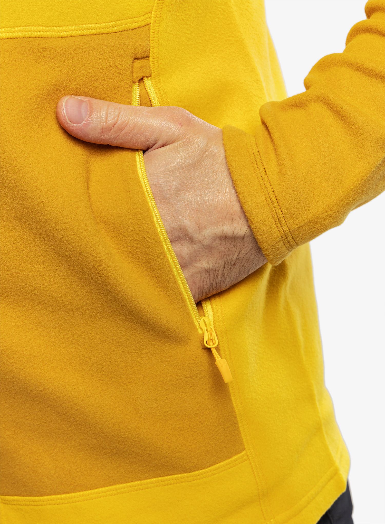 Flis Haglofs Buteo Mid Jacket - autumn leaves/pumpkin yellow