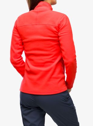 Ženski flis Haglofs Buteo Mid Jacket - poppy red