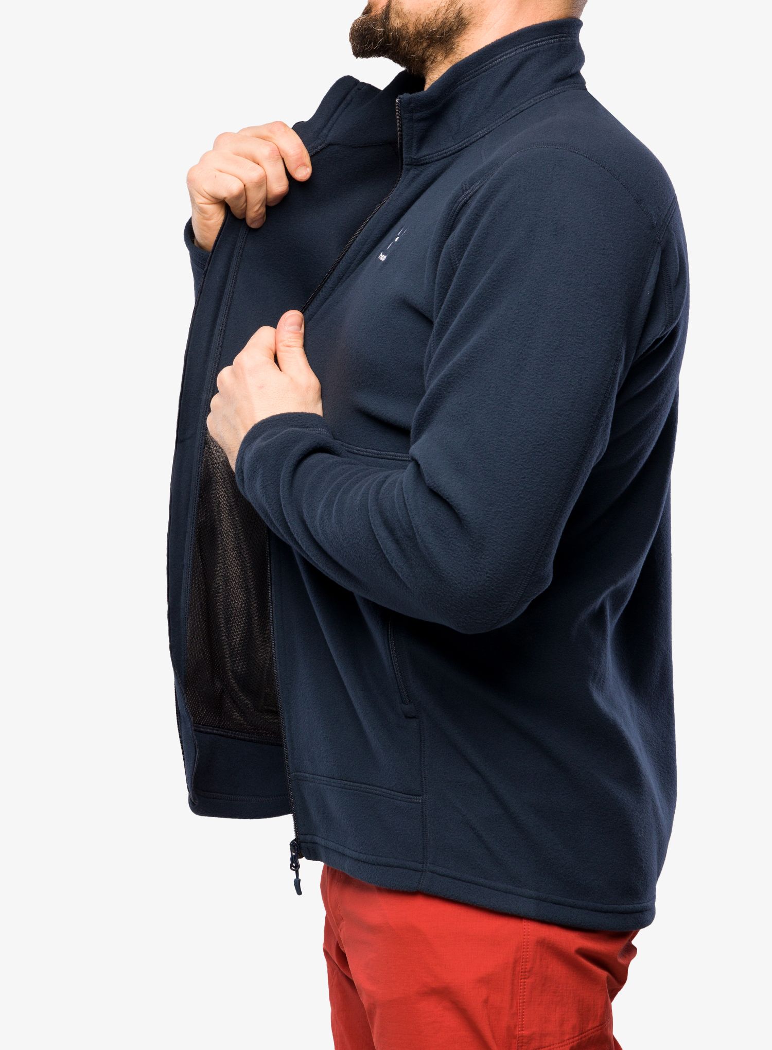 Jopica na zadrgo Haglofs Buteo Mid Jacket - tarn blue
