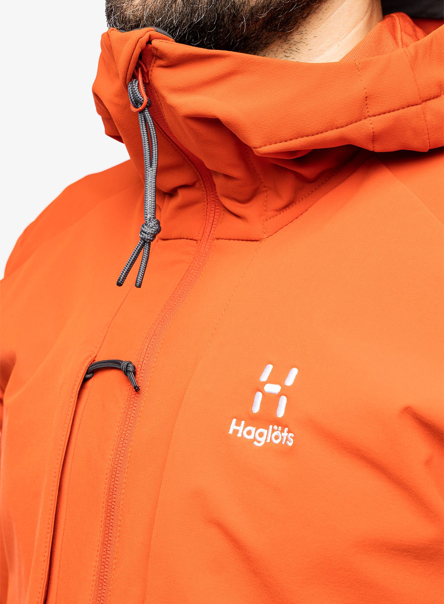 Softshell jakna Haglofs Discover Touring Jacket - habanero