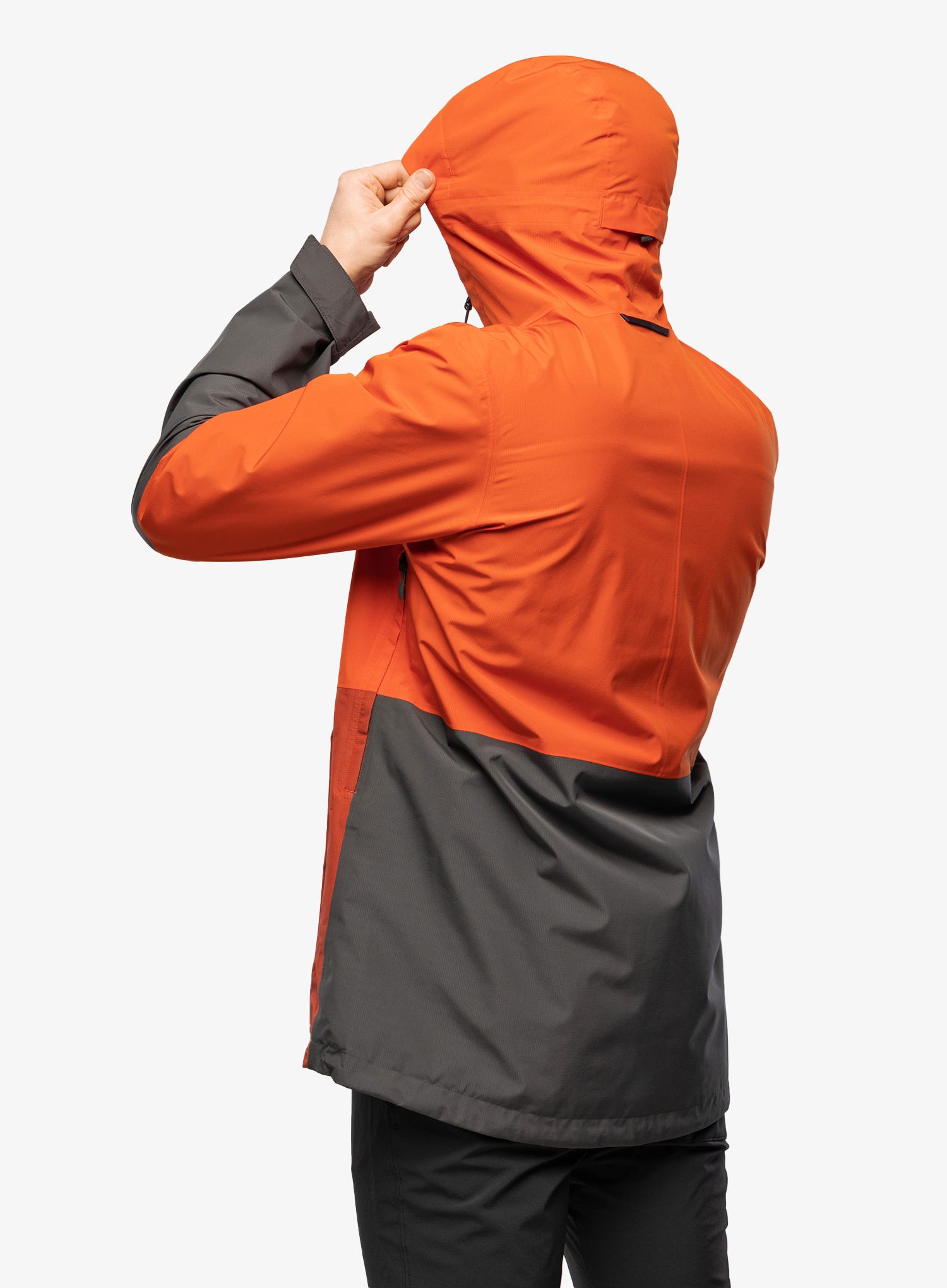 Hardshell jakna Haglofs Finch Proof Jacket - habanero/magnetite