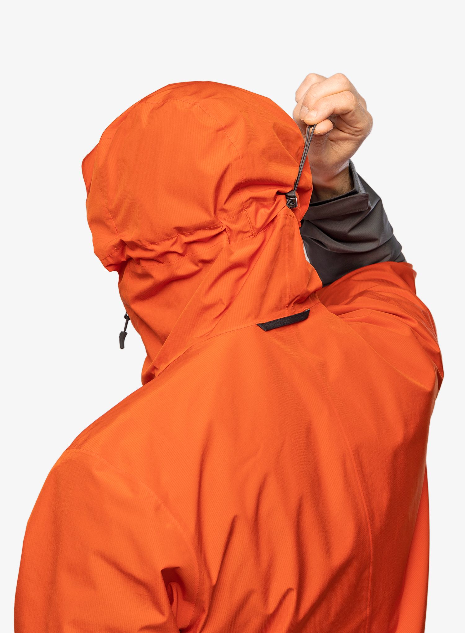 Hardshell jakna Haglofs Finch Proof Jacket - habanero/magnetite
