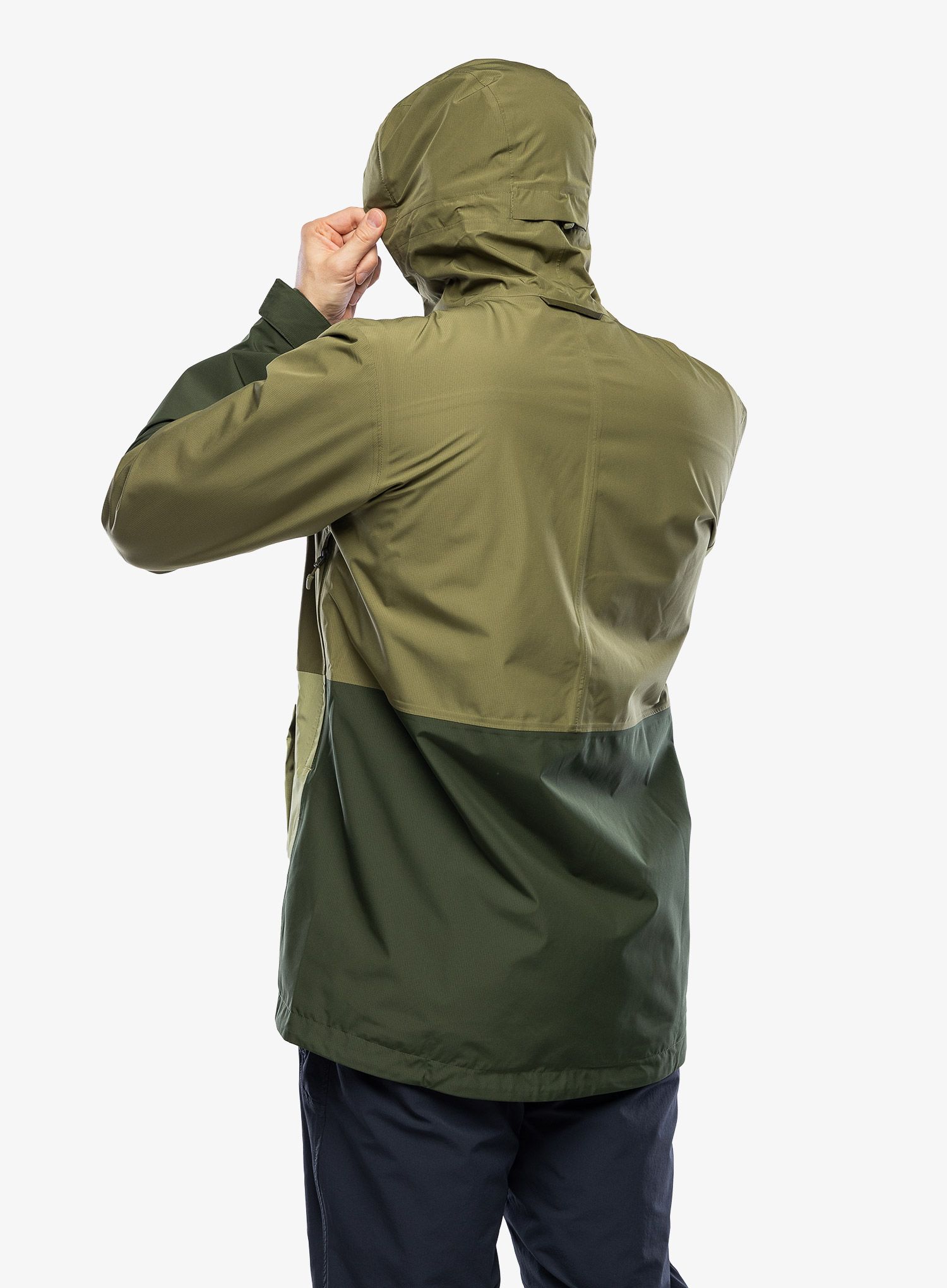 Nepremočljiva jakna Haglofs Finch Proof Jacket - olive green/seaweed green