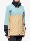 Ženska nepremočljiva jakna Haglofs Finch Proof Jacket - sand/frost blue