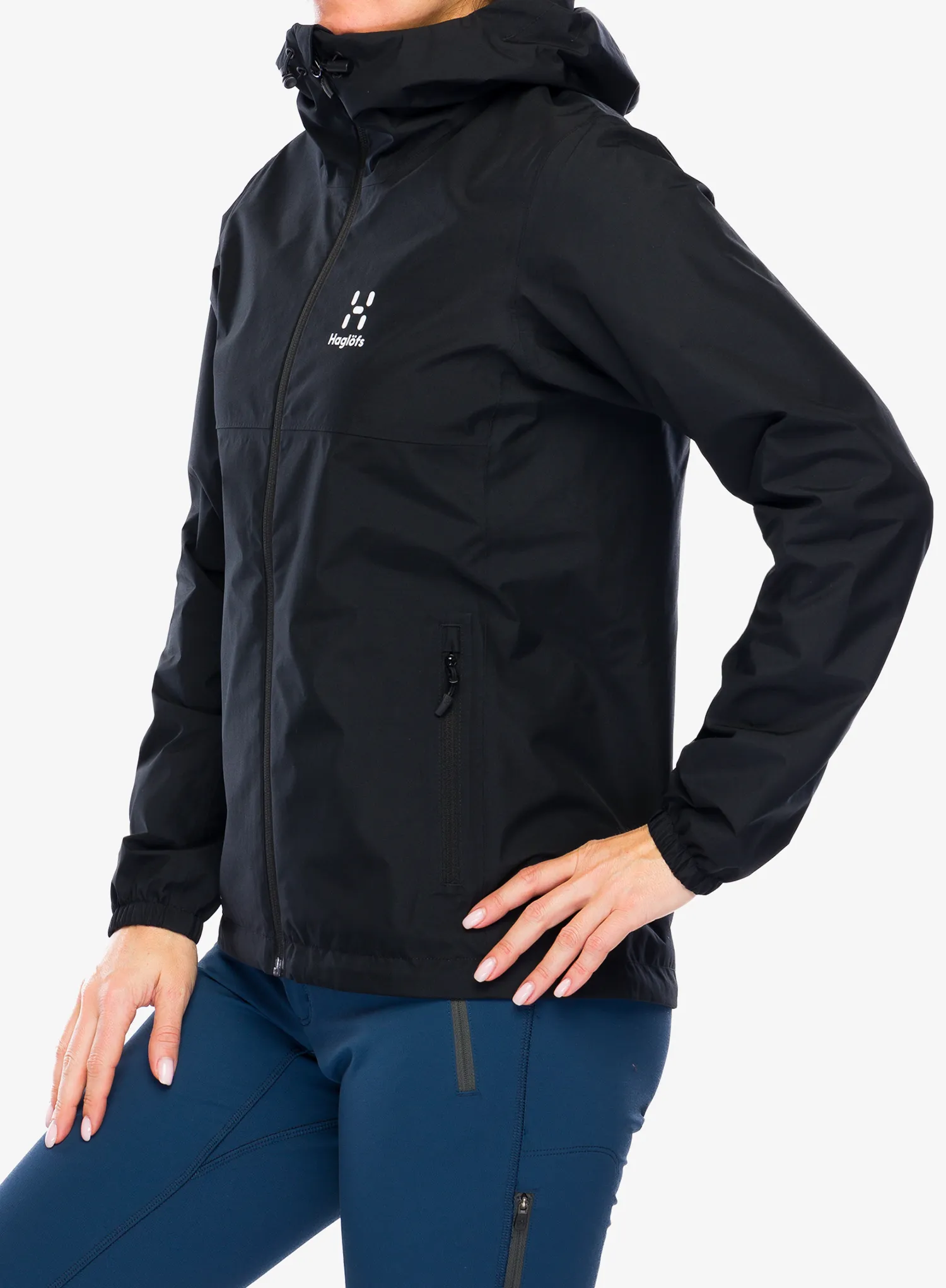 Nepremočljiva jakna Haglofs Kaise GTX Jacket - true black
