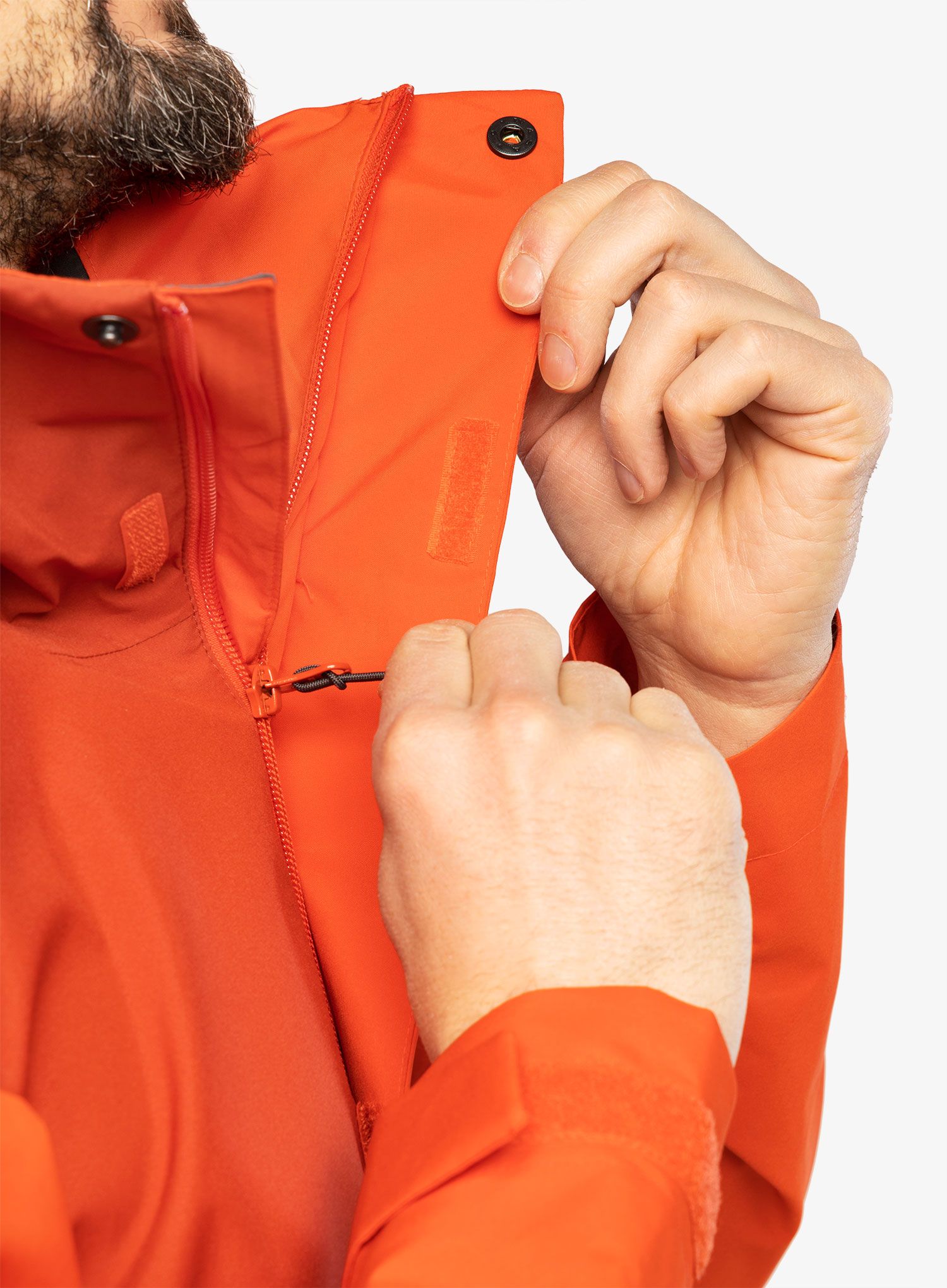 Nepremočljiva jakna Haglofs Koyal Proof Jacket - habanero/corrosion