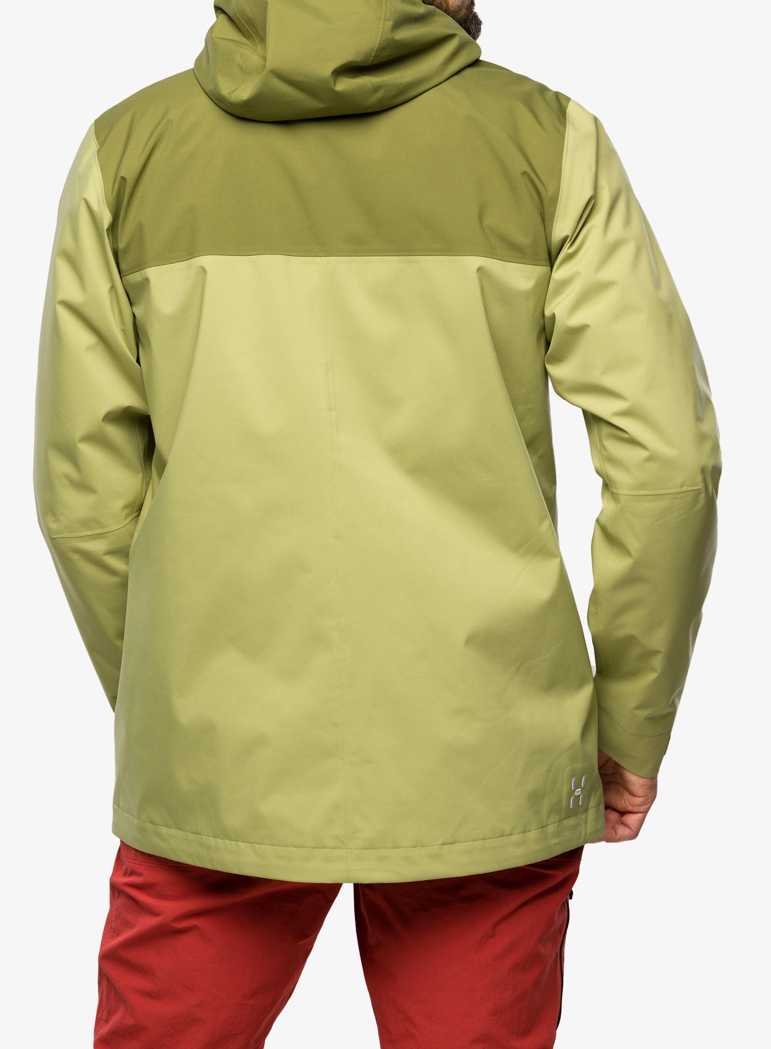 Hardshell jakna Haglofs Koyal Proof Jacket - thyme green/olive green