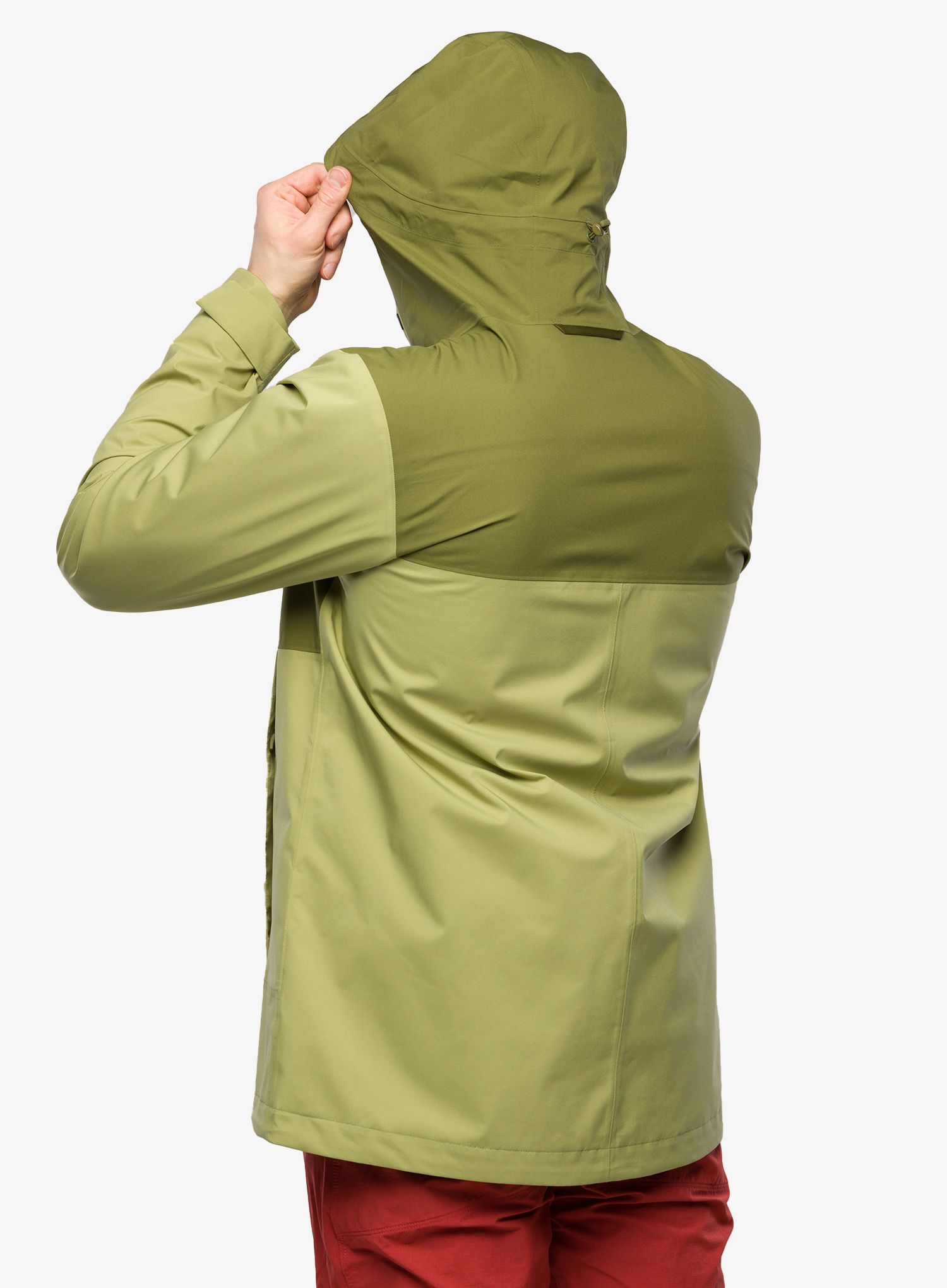 Hardshell jakna Haglofs Koyal Proof Jacket - thyme green/olive green