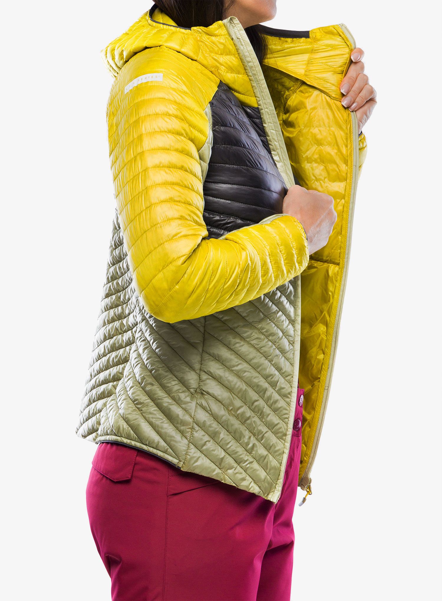 Sintetična jakna Haglofs L.I.M. Mimic Hood - aurora/thyme green