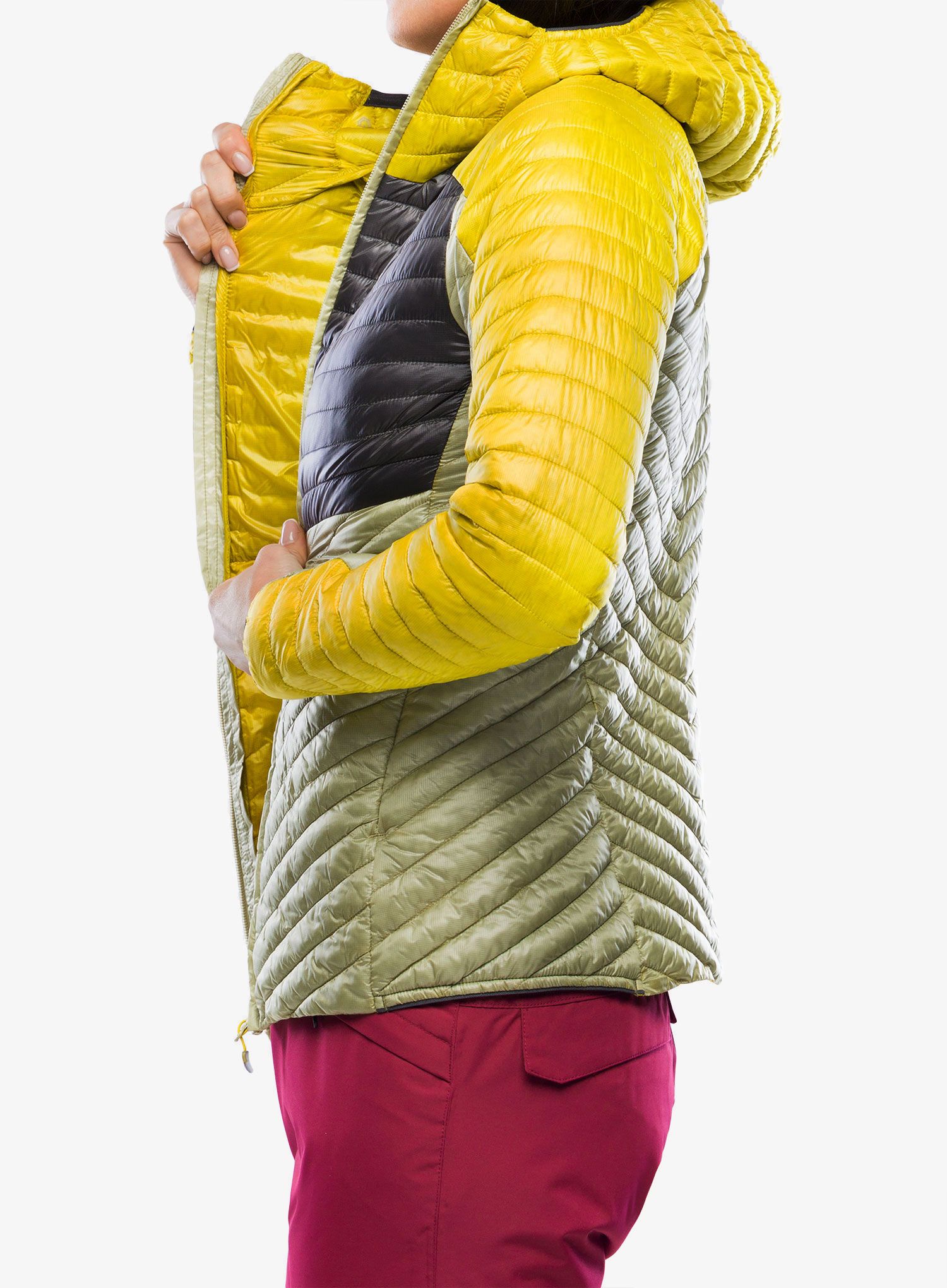 Sintetična jakna Haglofs L.I.M. Mimic Hood - aurora/thyme green