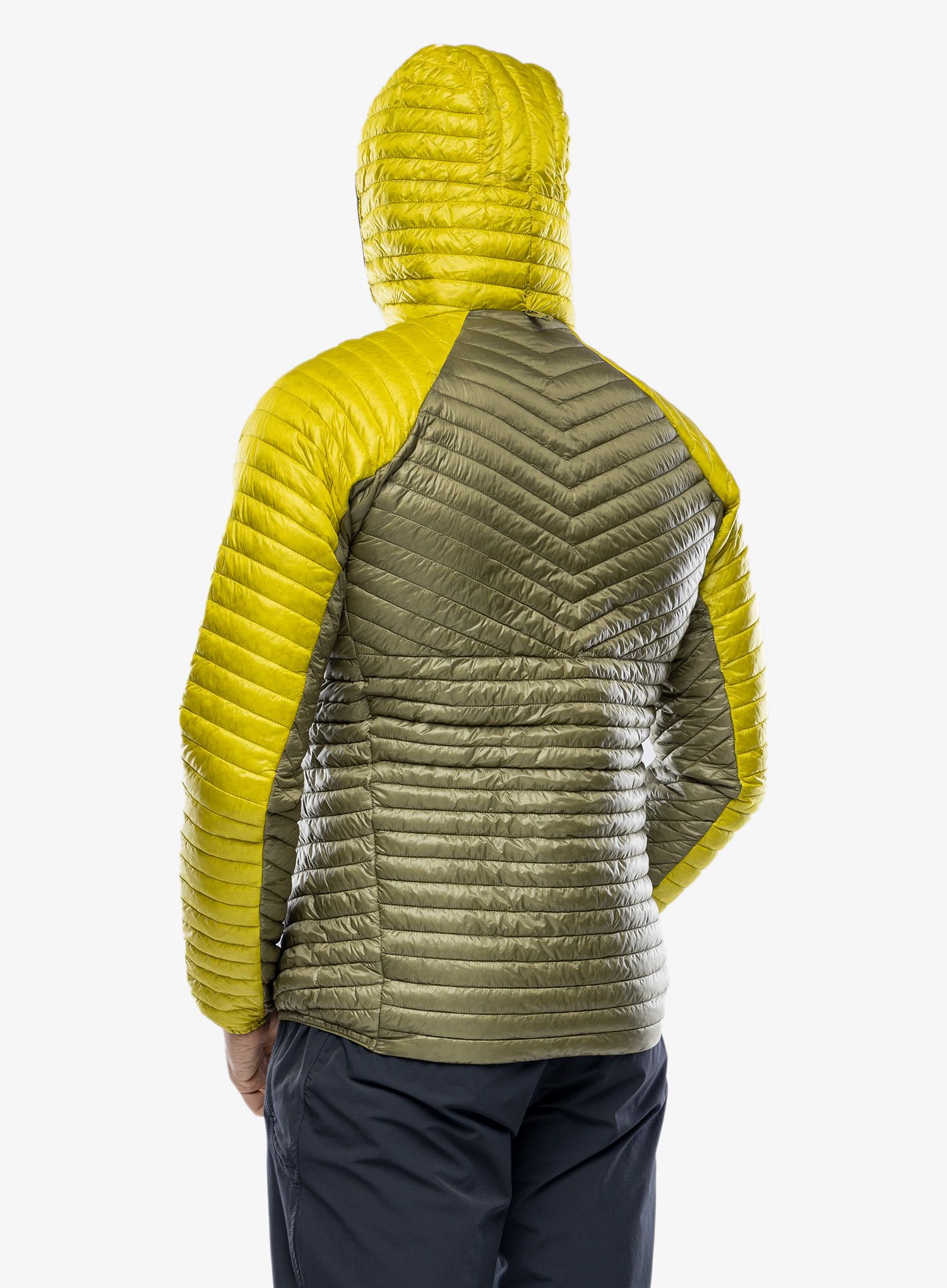 Sintetična jakna Haglofs L.I.M. Mimic Hood - olive green/magnetite
