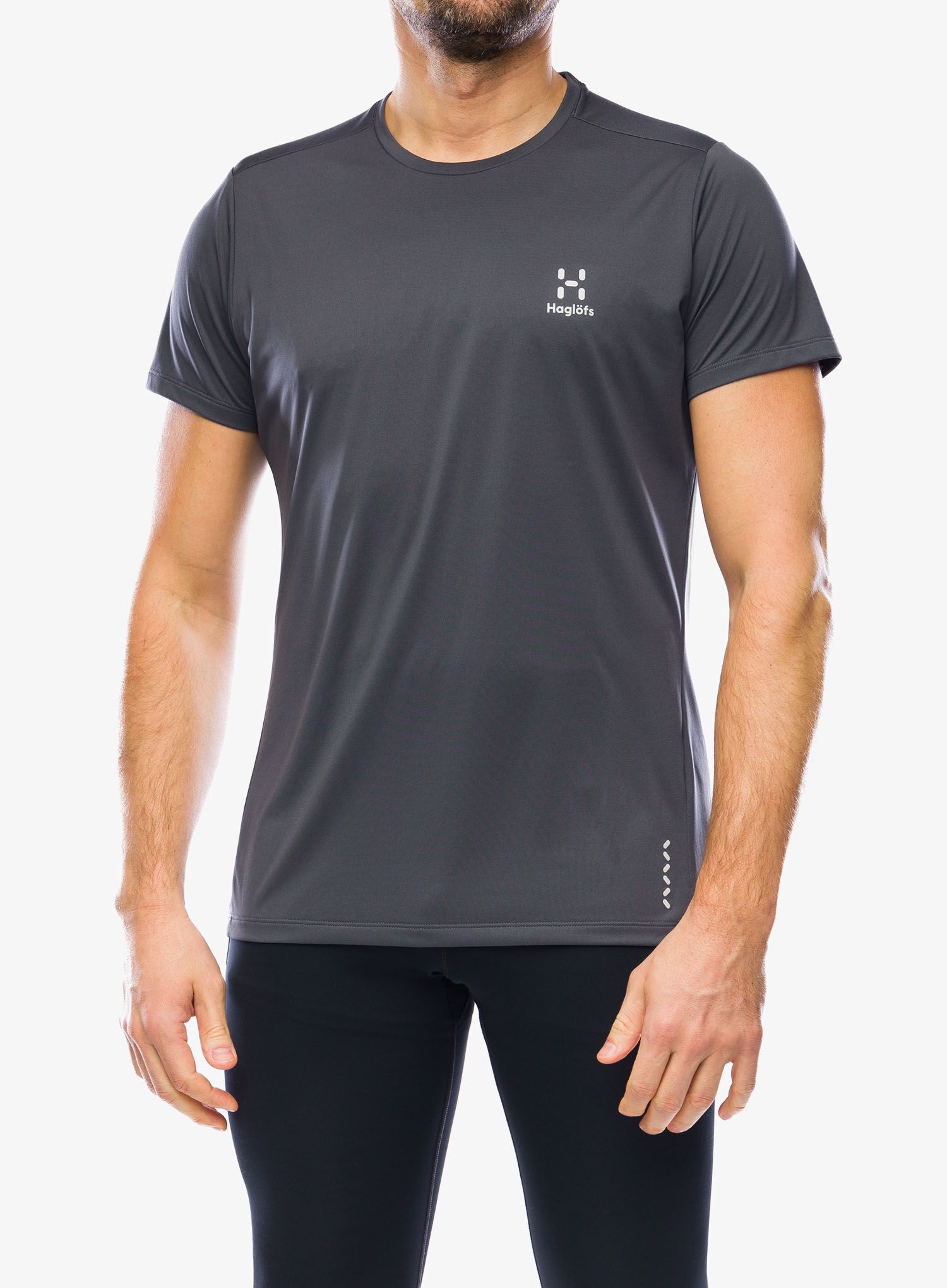 Fitness majica Haglofs L.I.M. Tech Tee - magnetite