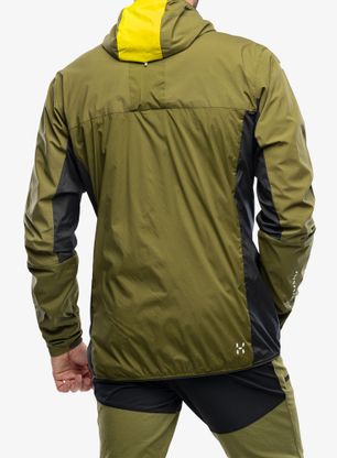 Sintetična jakna Haglofs L.I.M Alpha Hood - aurora/olive green