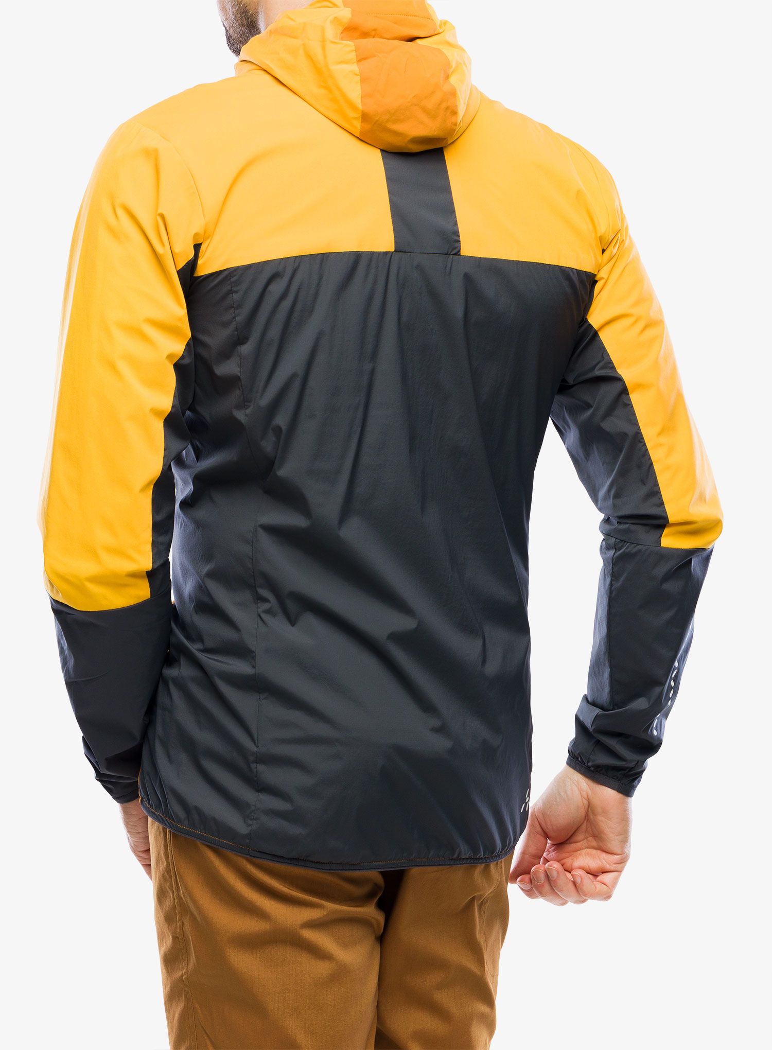 Sintetična jakna Haglofs L.I.M Alpha Hood - desert yellow/sunny yellow