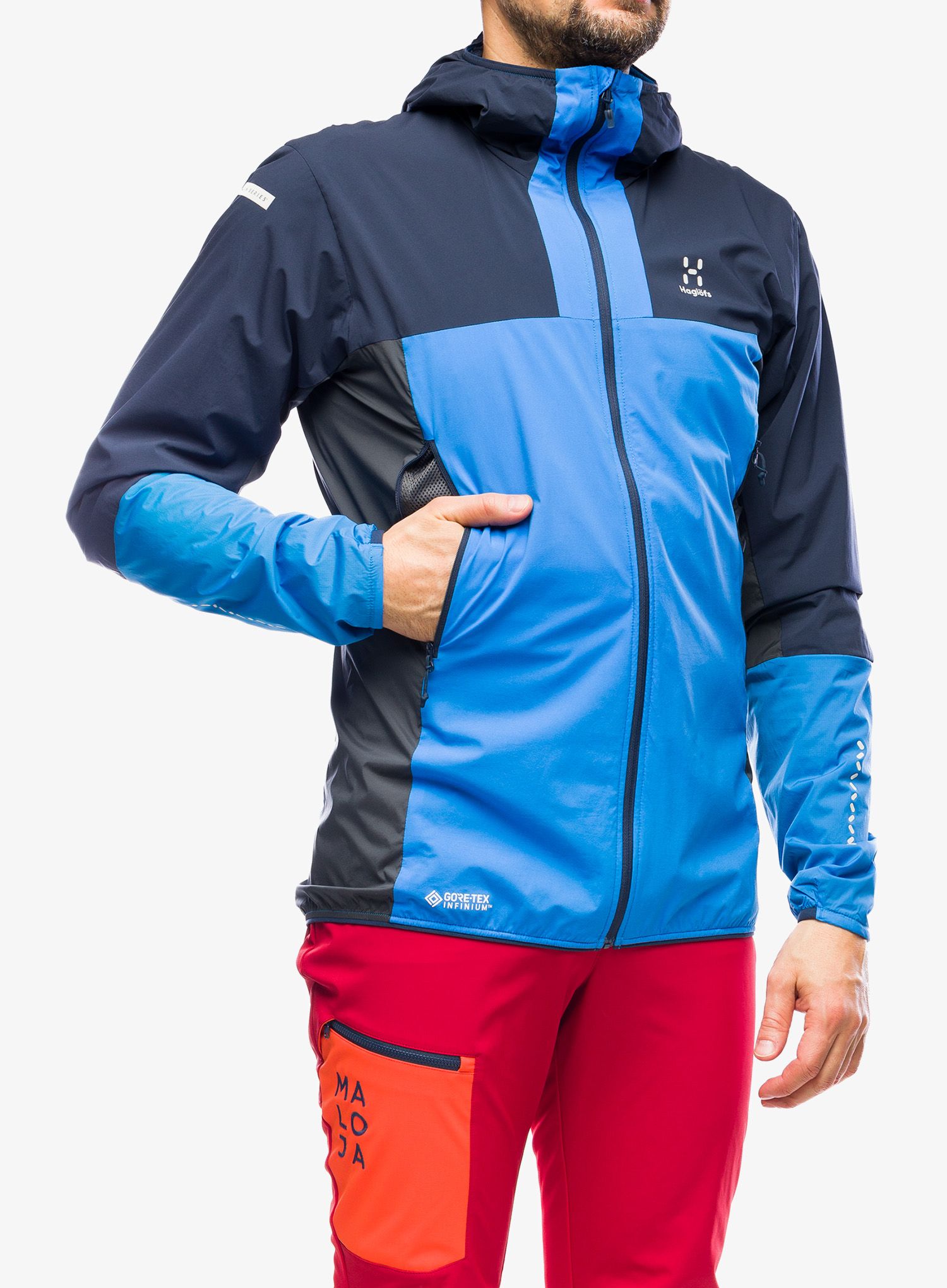 Sintetična jakna Haglofs L.I.M Alpha Hood - nordic blue/tarn blue