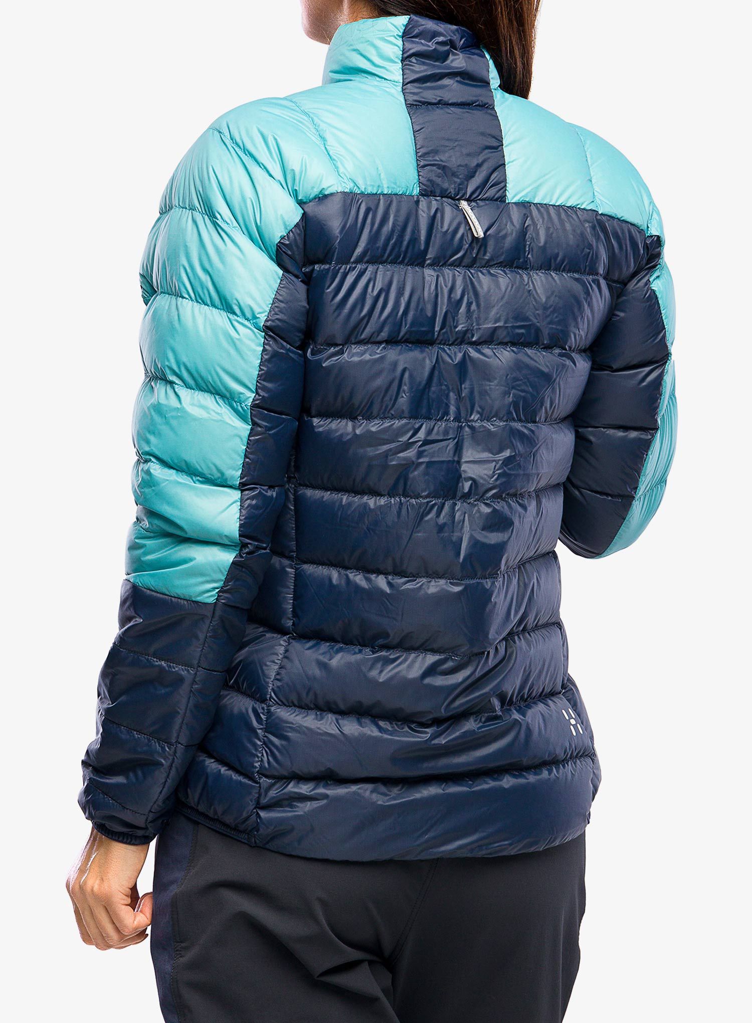 Ženska puhovka Haglofs L.I.M Down Jacket - tarn blue/frost blue