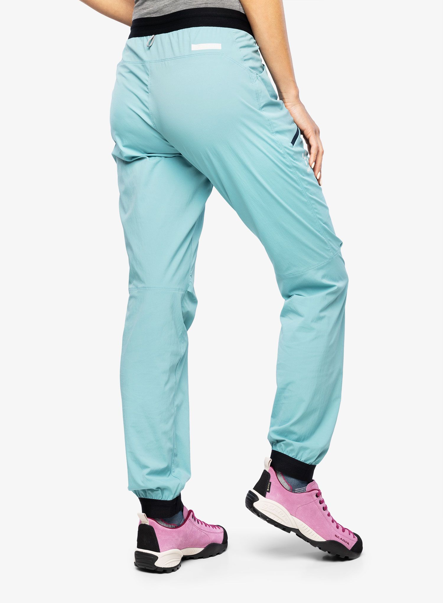 Ženske pohodne hlače Haglofs L.I.M Fuse Pant - frost blue