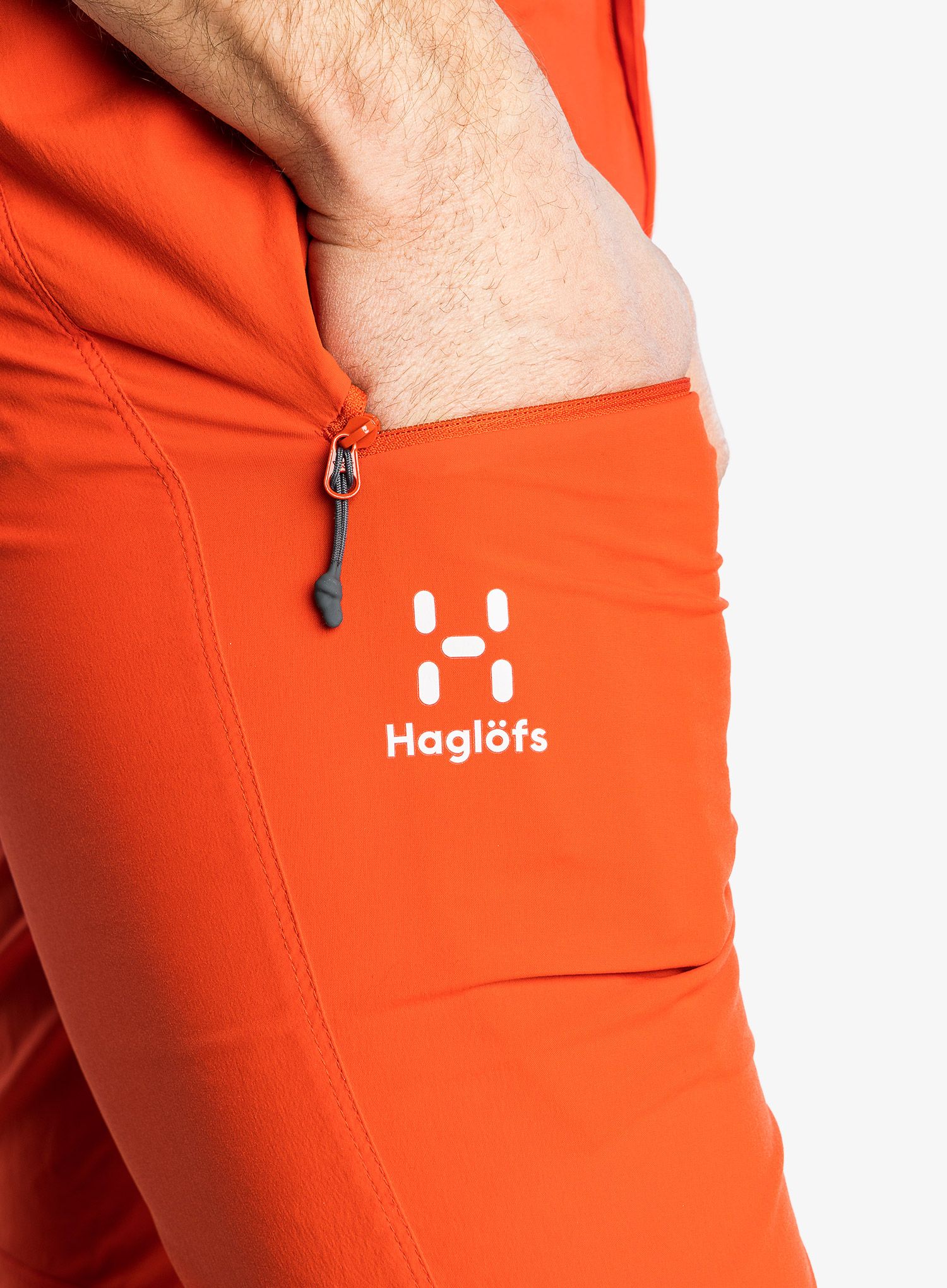 Pohodniške hlače Haglofs L.I.M Fuse Pant - habanero