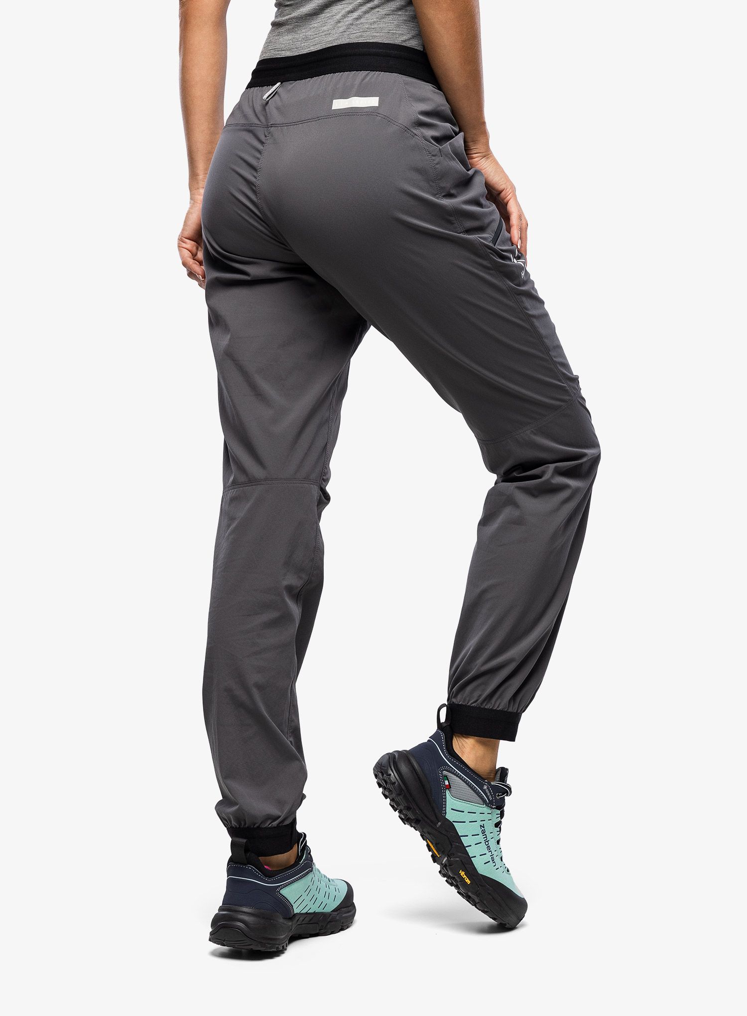 Ženske softshell hlače Haglofs L.I.M Fuse Pant - magentite