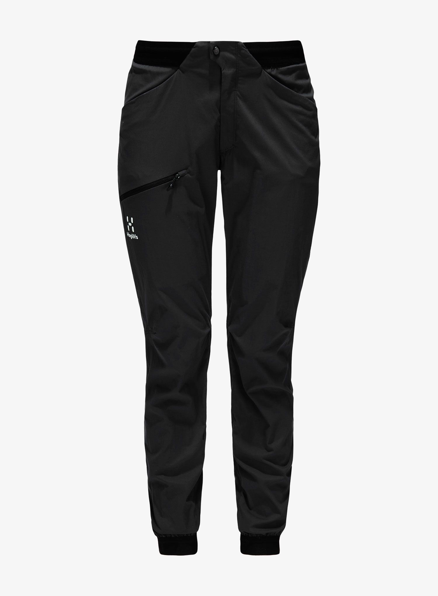 Ženske softshell hlače Haglofs L.I.M Fuse Pant - true black