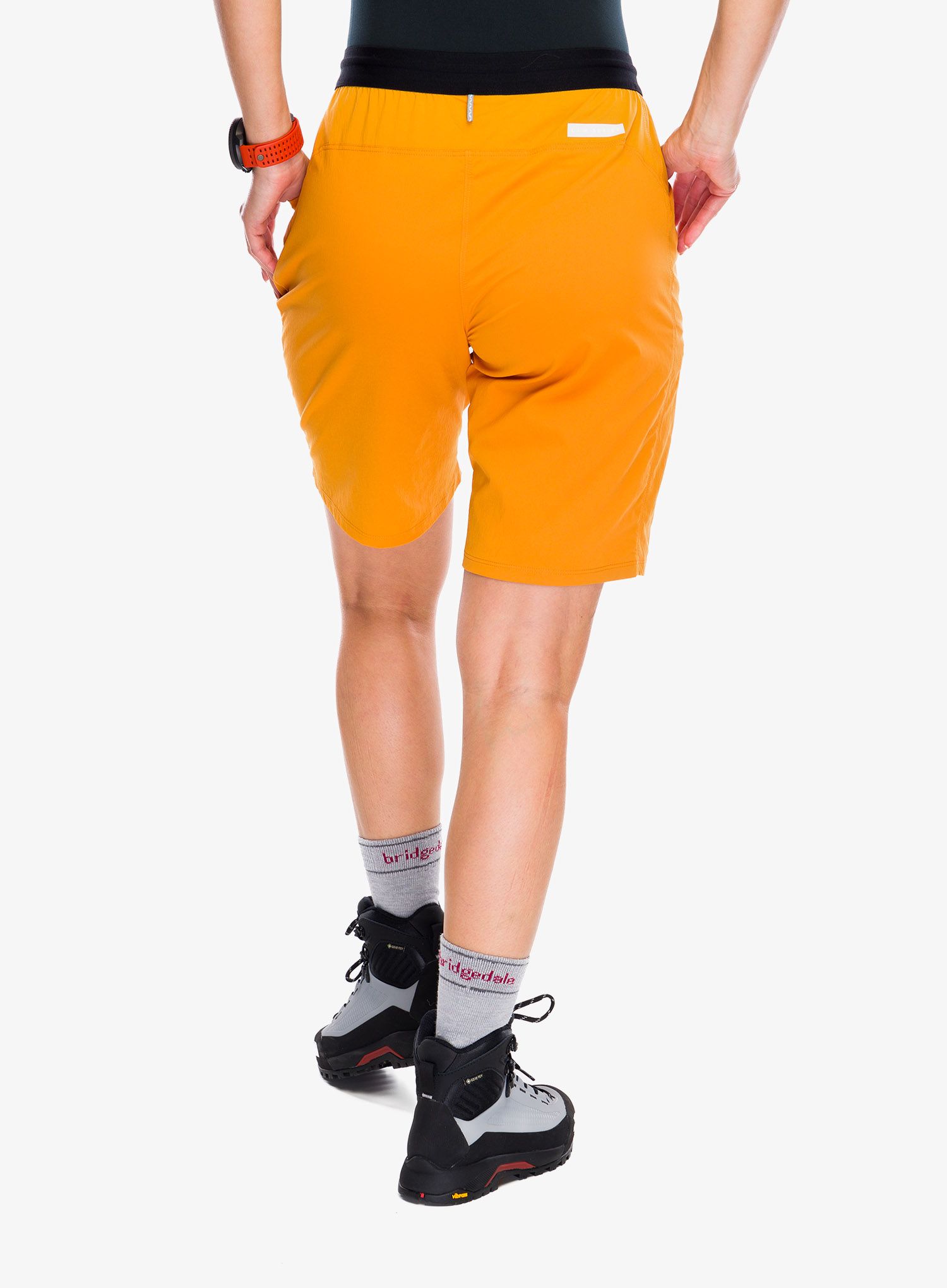 Ženske pohodniške kratke hlače Haglofs L.I.M Fuse Shorts - desert yellow