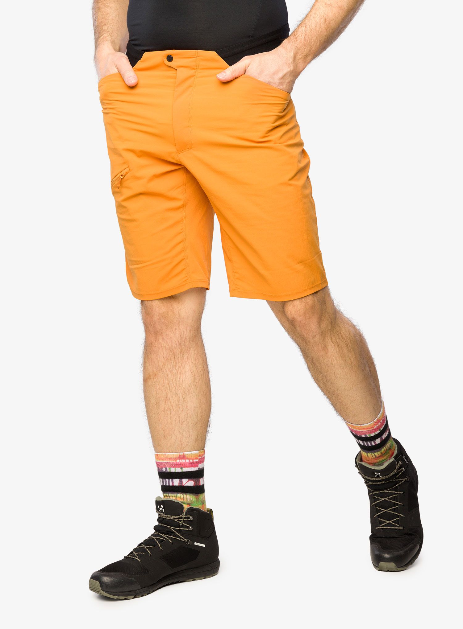 Pohodniške kratke hlače Haglofs L.I.M Fuse Shorts - desert yellow