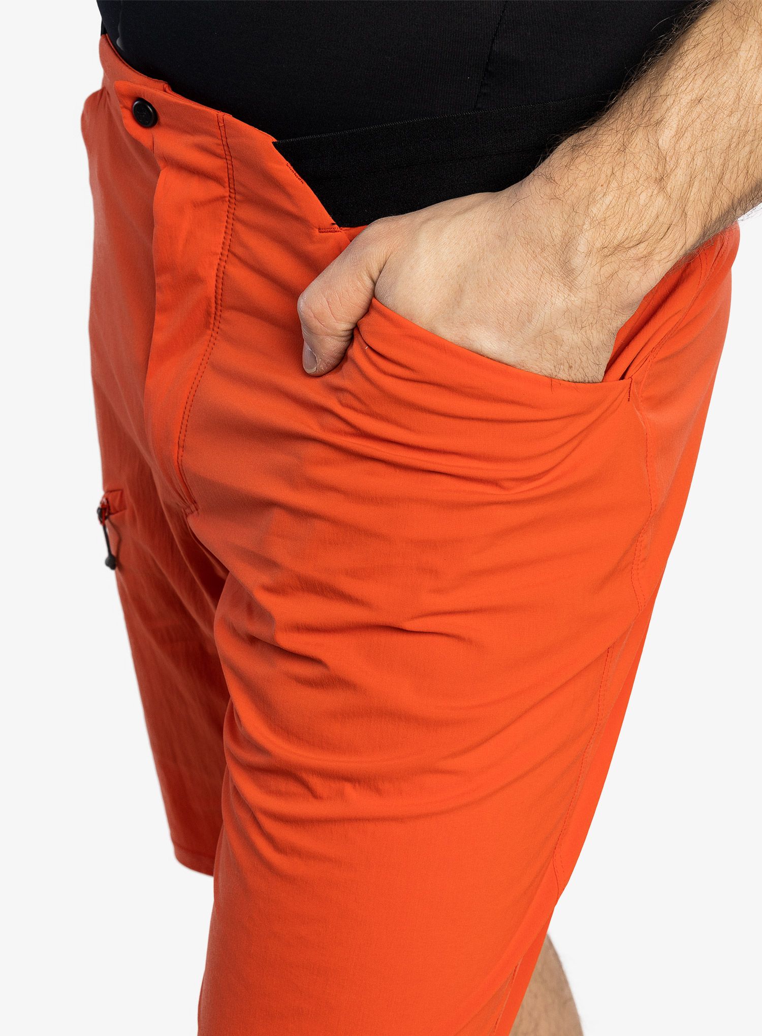 Kratke pohodniške hlače Haglofs L.I.M Fuse Shorts - habanero