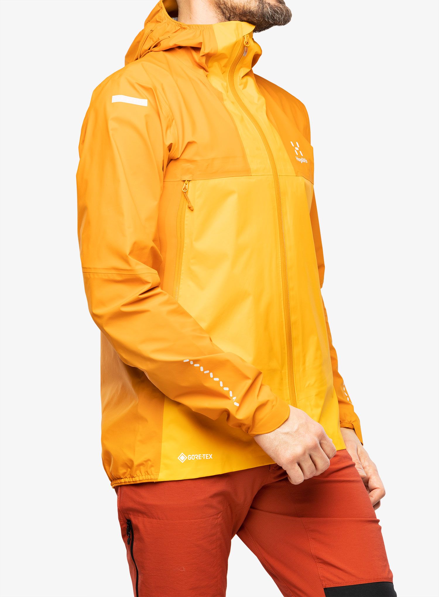 GORE-TEX jakna Haglofs L.I.M GTX Active Jacket - desert yellow/sunny yellow